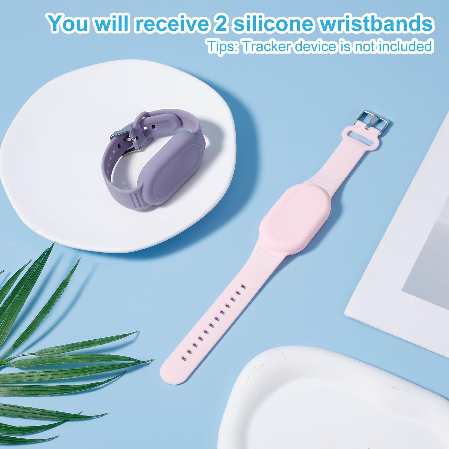 2 Pulseras de Silicona Impermeables para SmartTag 2 Gosknor