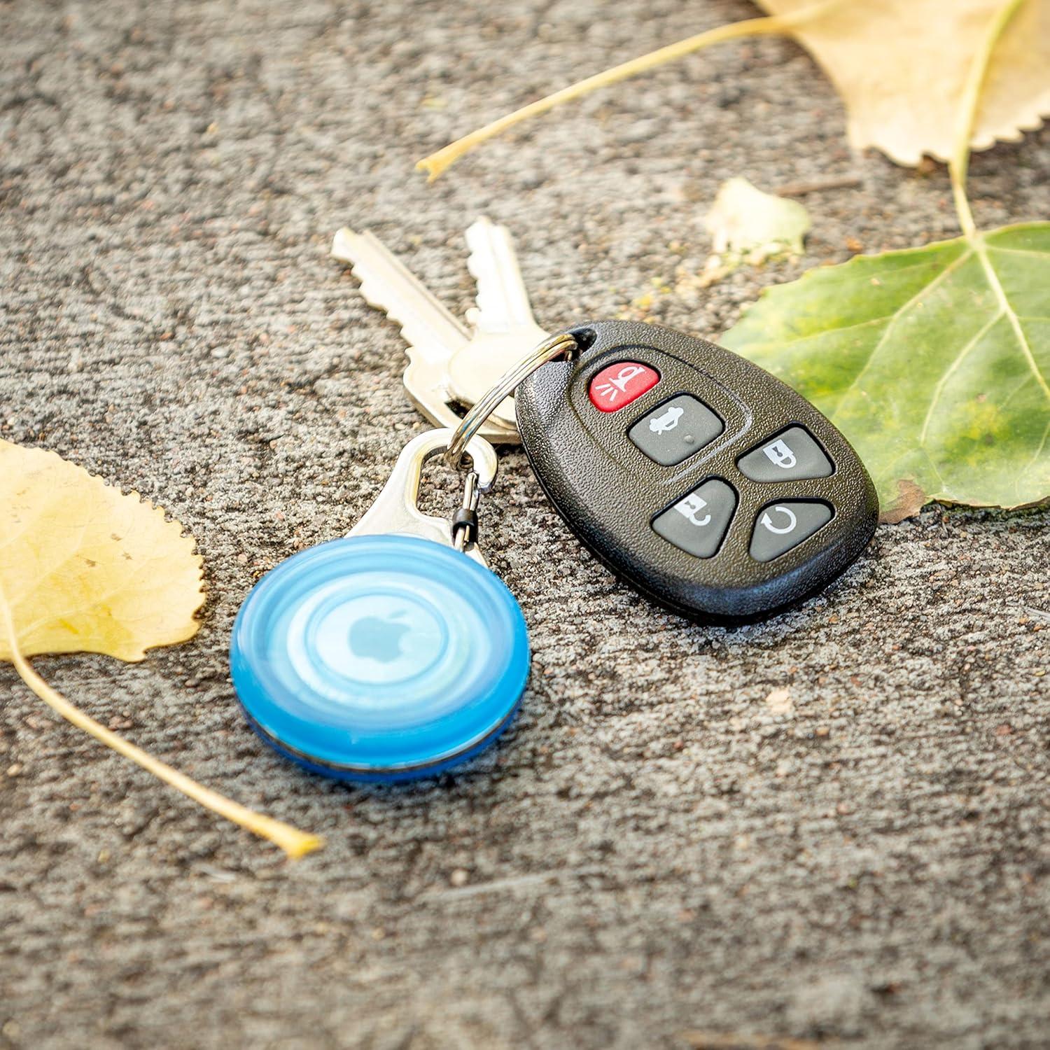 Soporte Clipable Nite IZE WearAbout para Apple AirTag - Azul