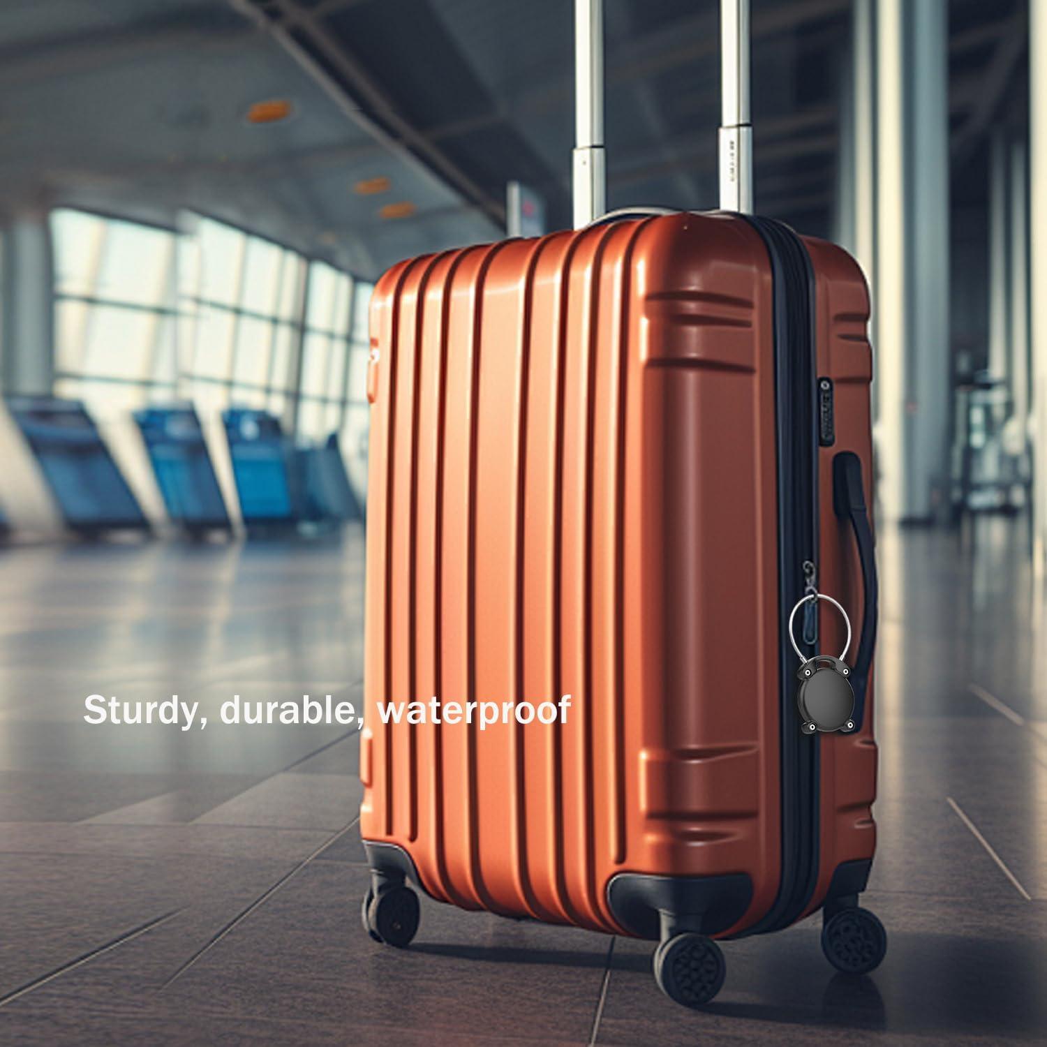 Soporte Impermeable para Air Tag Ipuplar Negro