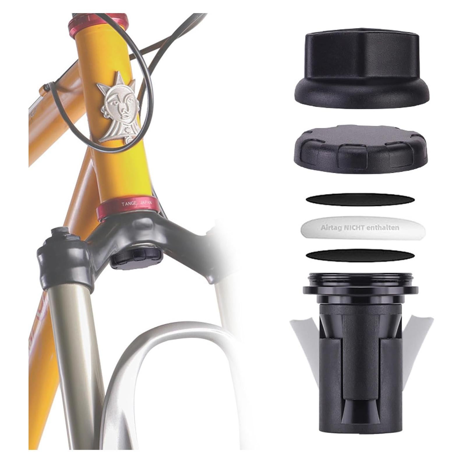 Soporte Antirrobo para AirTag BSSOK - Bicicleta MTB 18-30mm