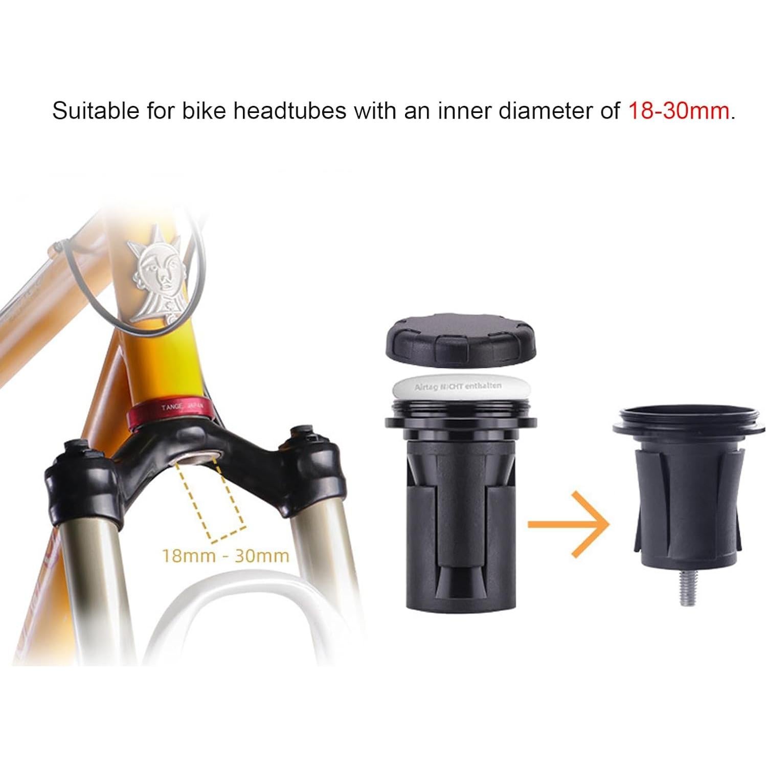 Soporte Antirrobo para AirTag BSSOK - Bicicleta MTB 18-30mm