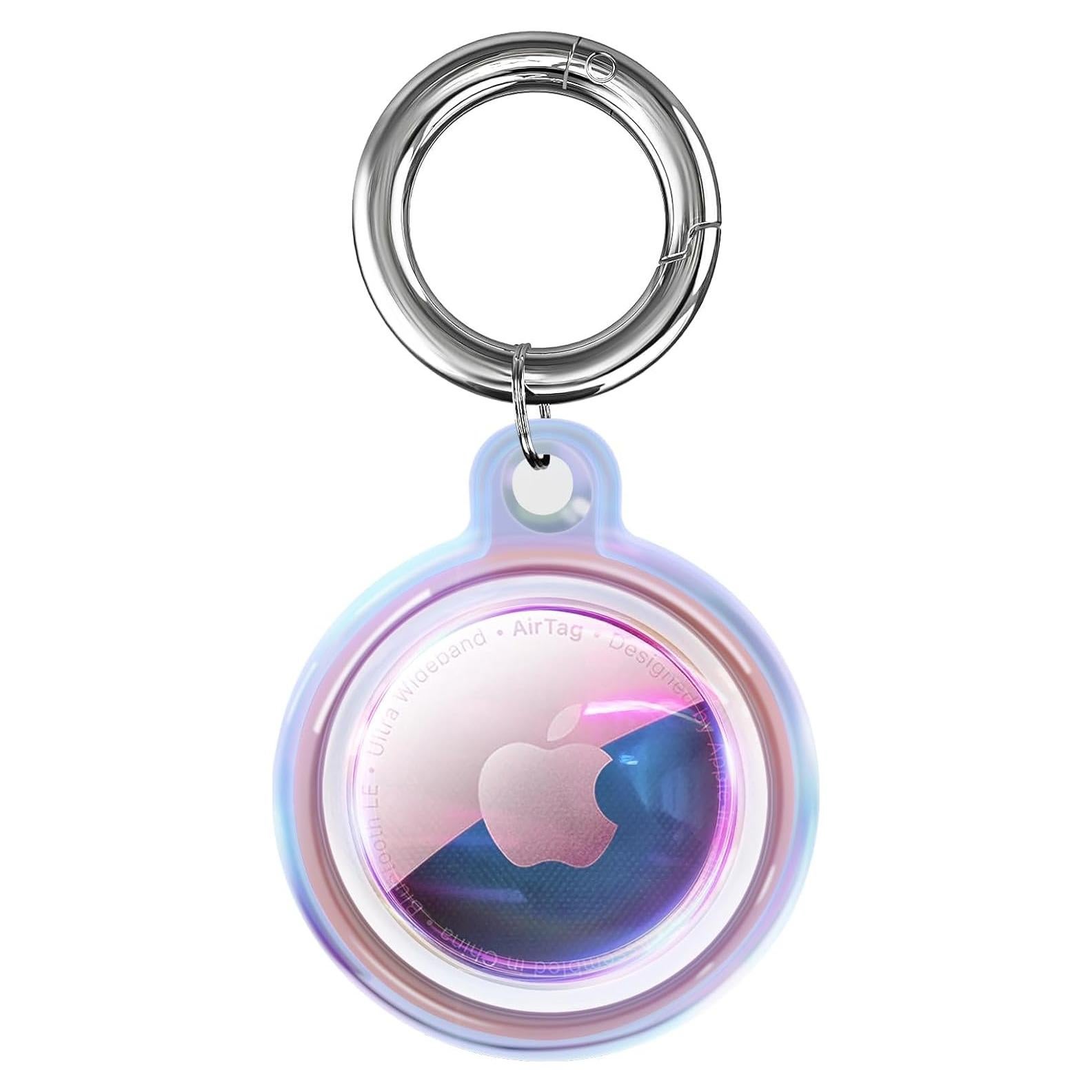 Funda Impermeable para Apple AirTag Foweroty Rosa IPX8