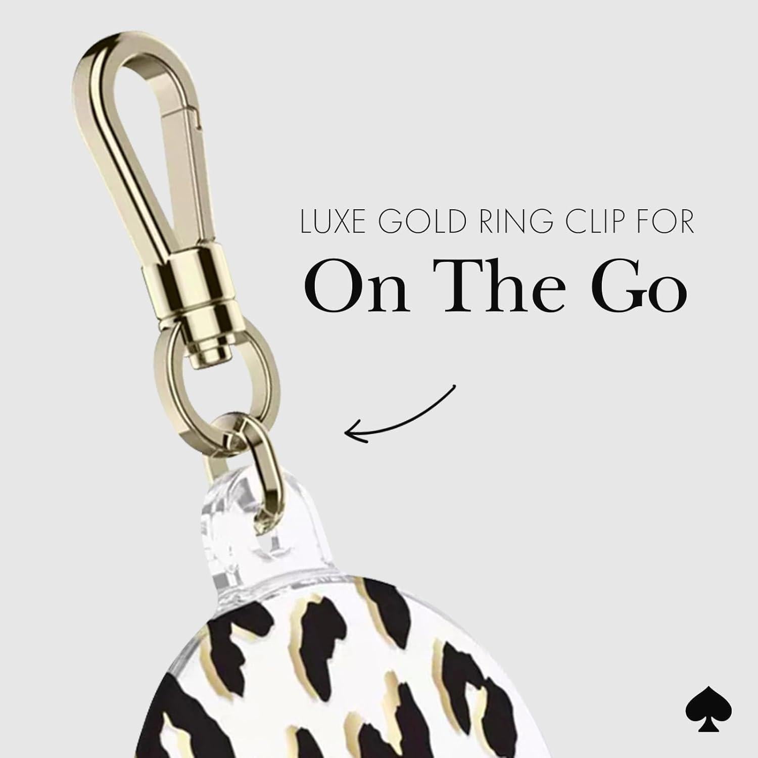 Funda para AirTag Kate Spade New York Leopardo de Ciudad