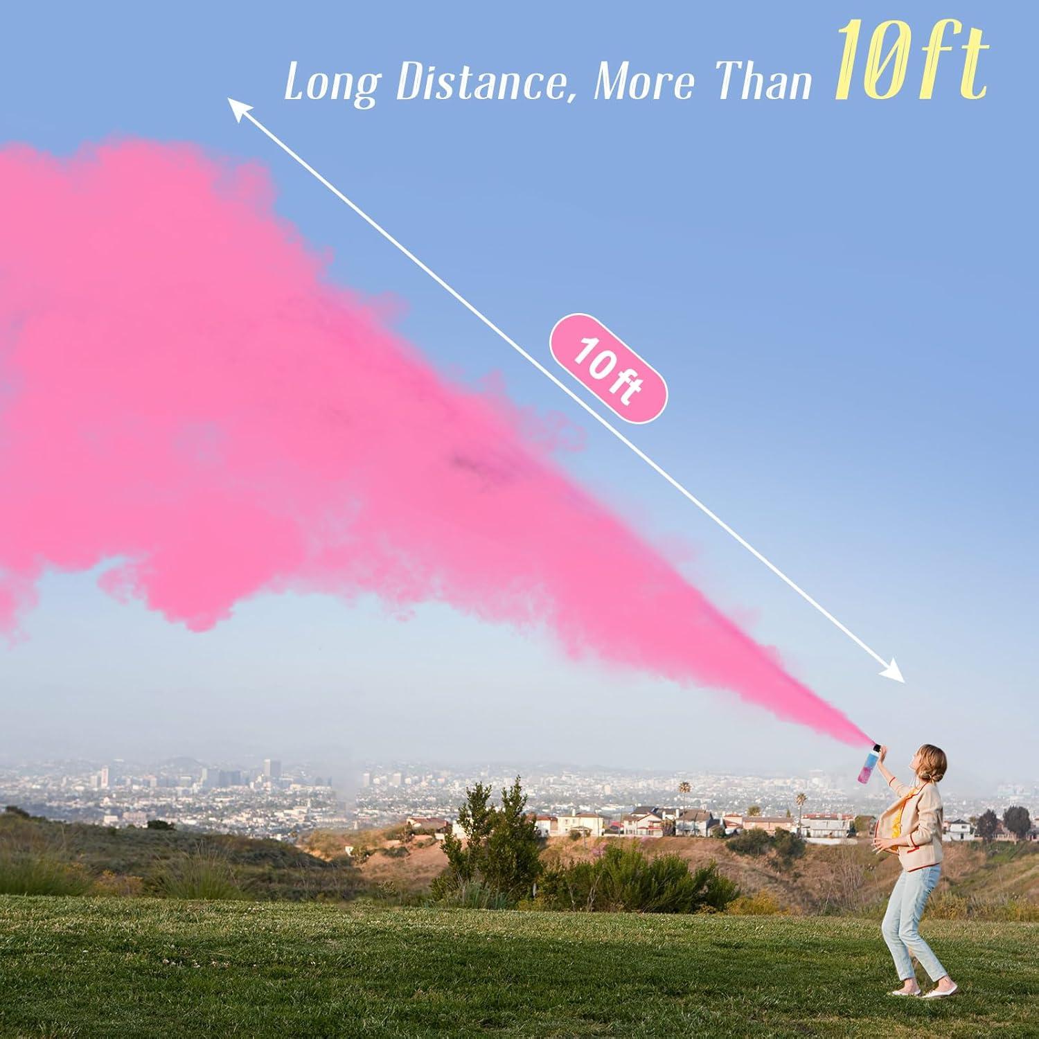 Extintor de Revelación de Género Rosa Merear 2 Paquetes