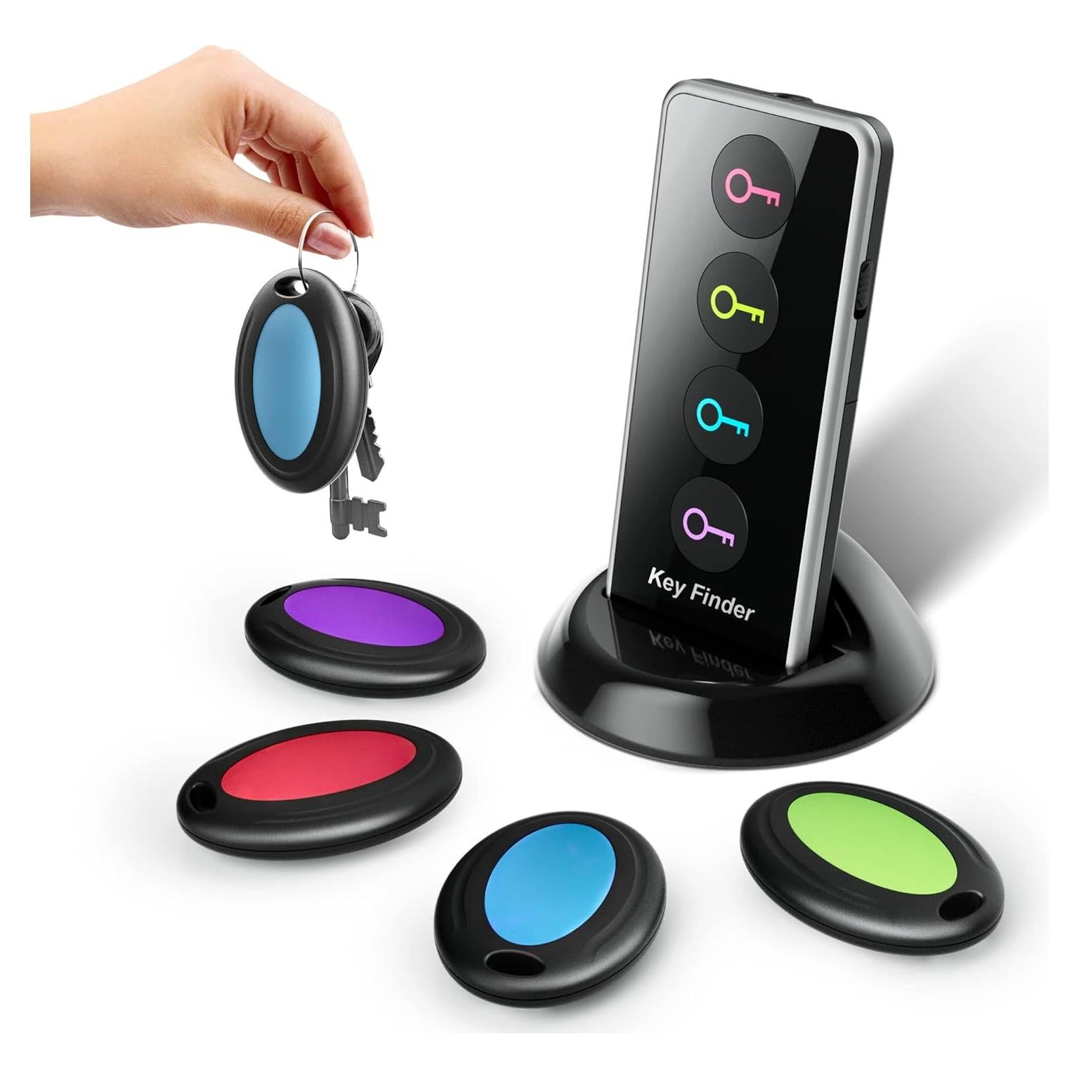 Localizador de Llaves Inalámbrico BIGTRIDE KF04A con Luz LED