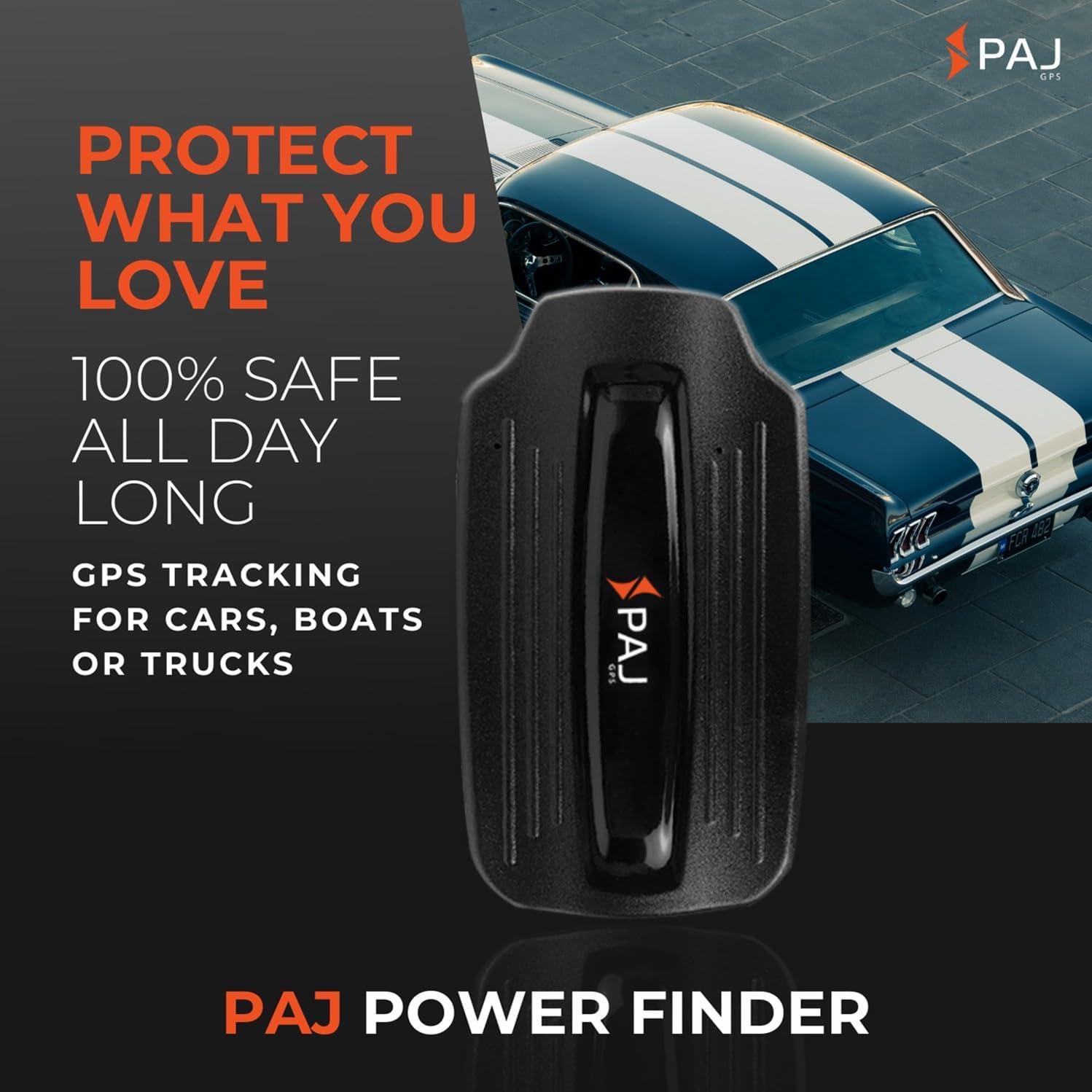 Rastreador GPS PAJ Power Finder 4G - Batería 90 Días