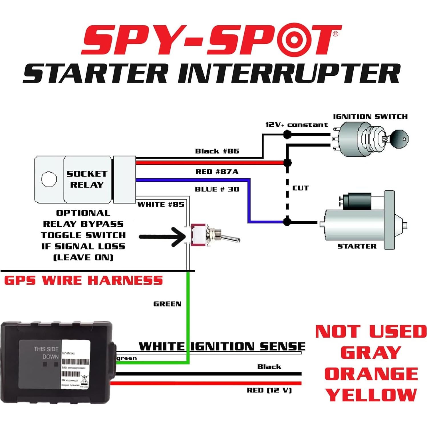 Rastreador GPS Spy Spot 4G para Vehículos con Corte Remoto