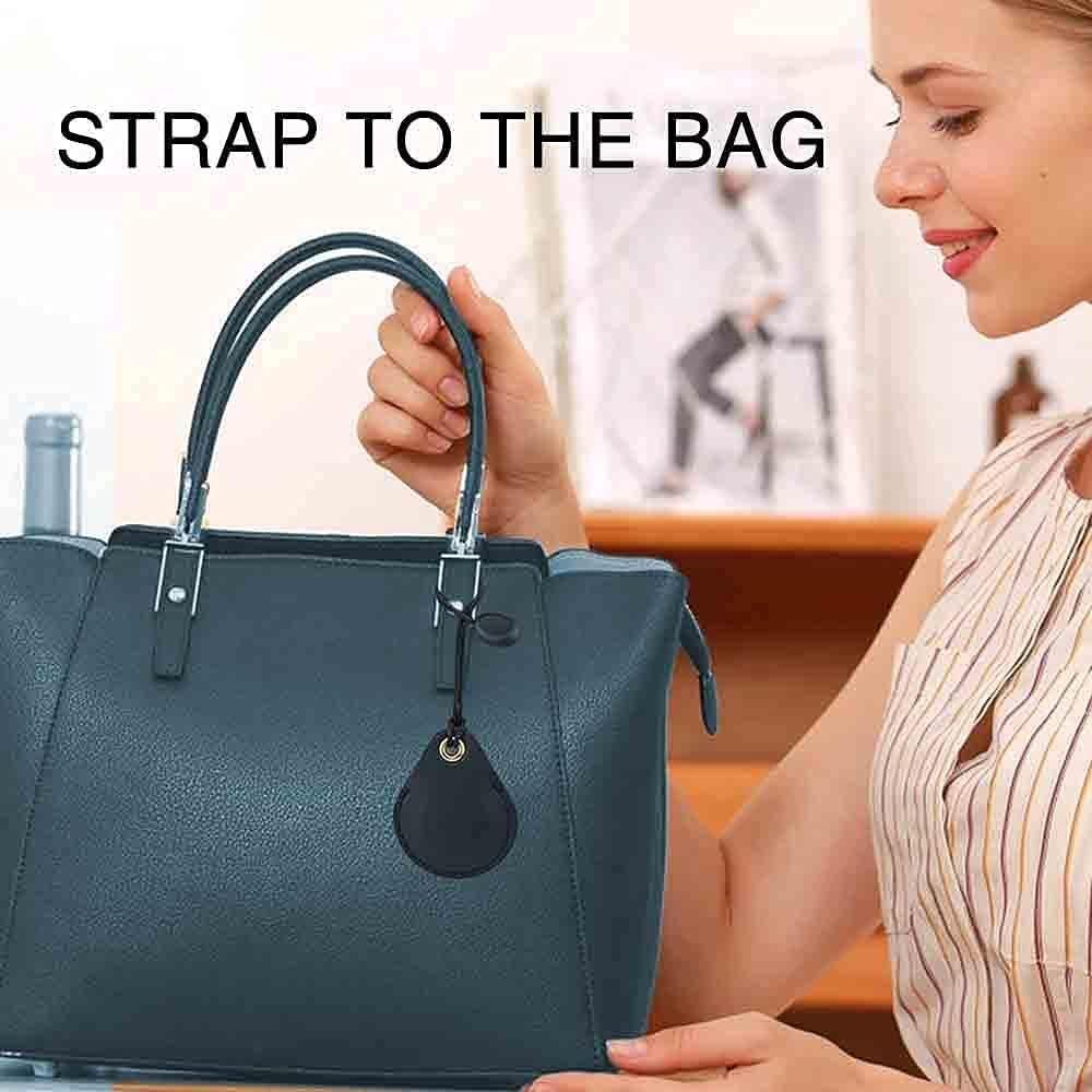 Funda de Cuero para AirTag ThingsBag - Paquete de 2, Impermeable