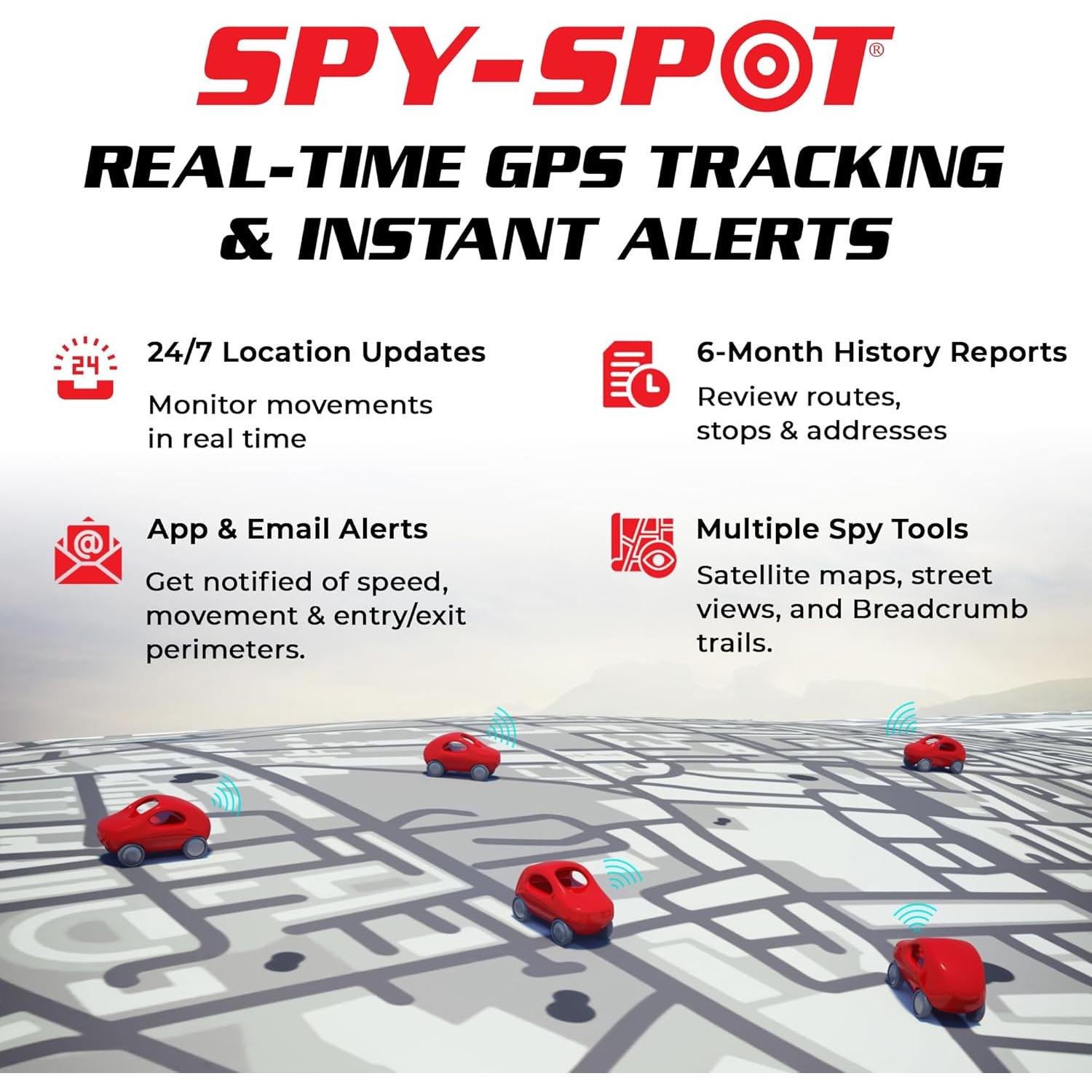 Rastreador GPS Spy Spot GL 320MG 4G con Estuche Magnético