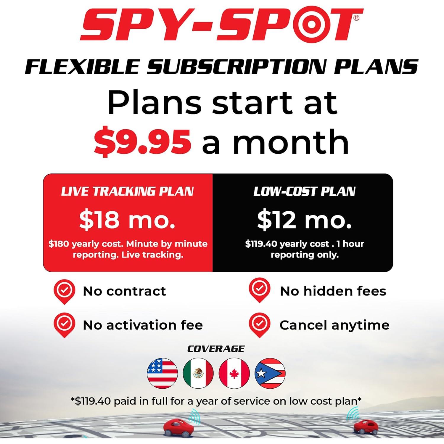 Rastreador GPS Spy Spot GL 320MG 4G con Estuche Magnético