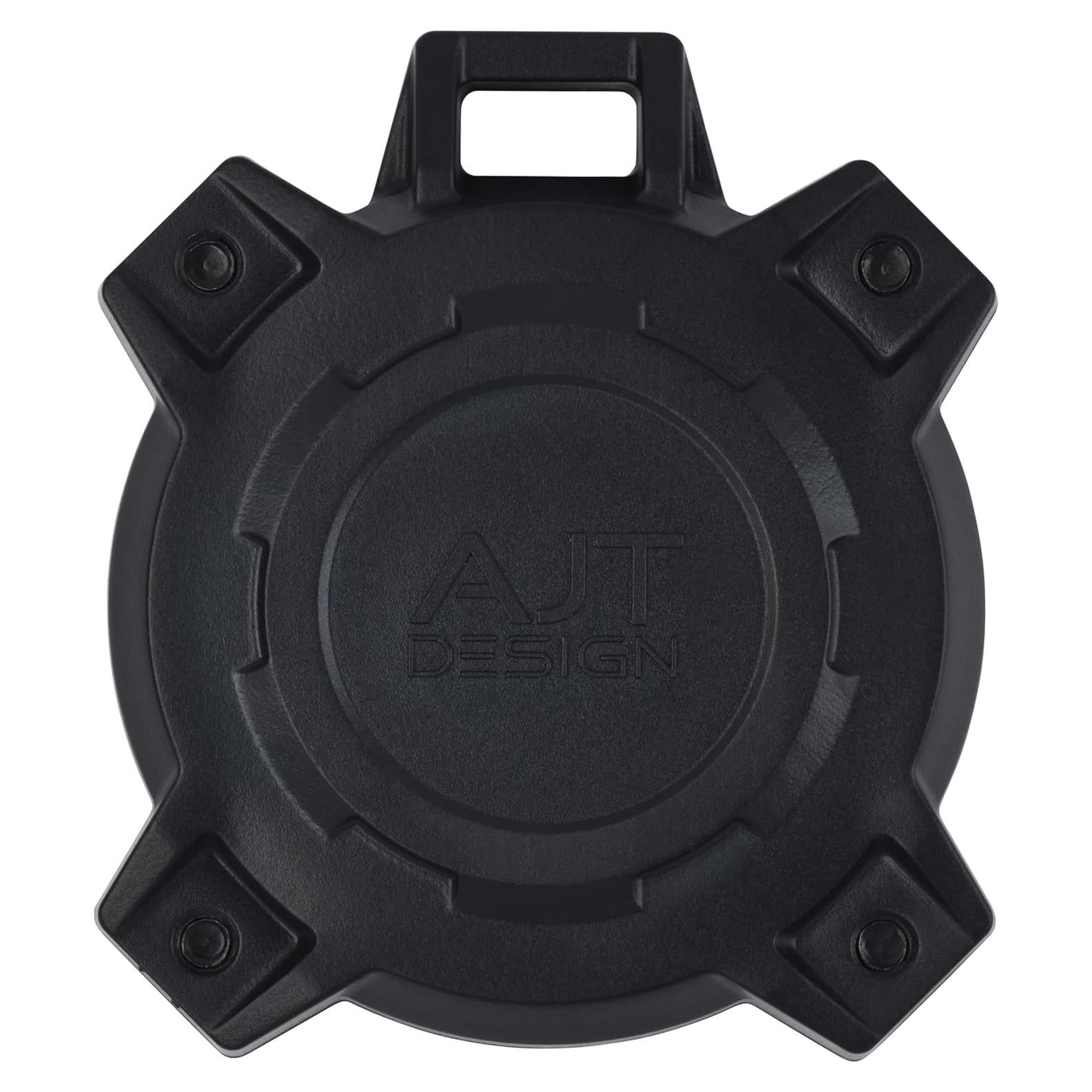 Funda a prueba de golpes AJT DESIGN para Apple AirTag - Negro