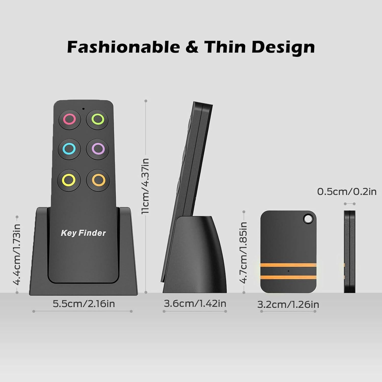 Localizador de Claves NexusLab RF 433, 6 Receptores, 85dB