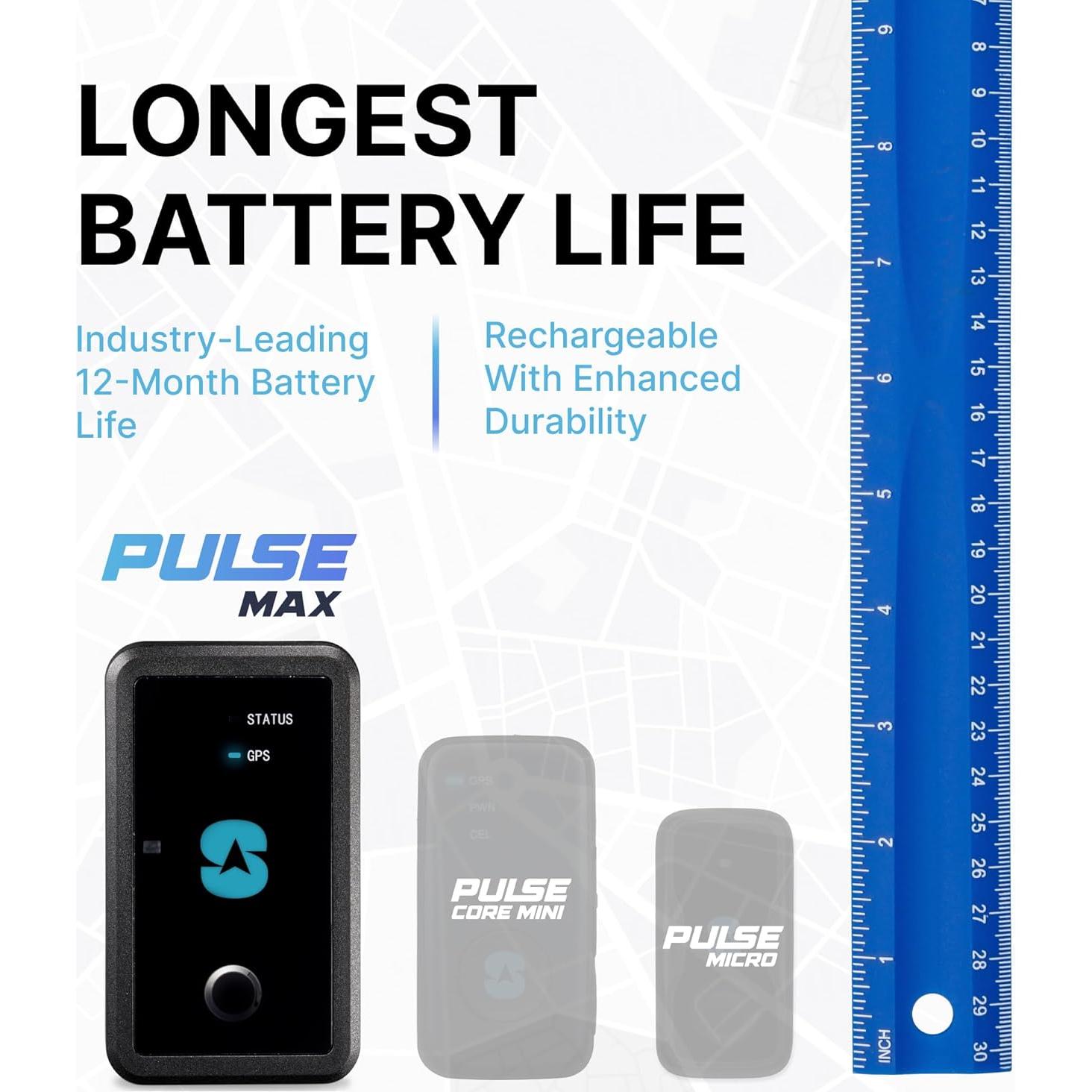 Rastreador GPS Spytec MAX 12 Meses Batería Resistente