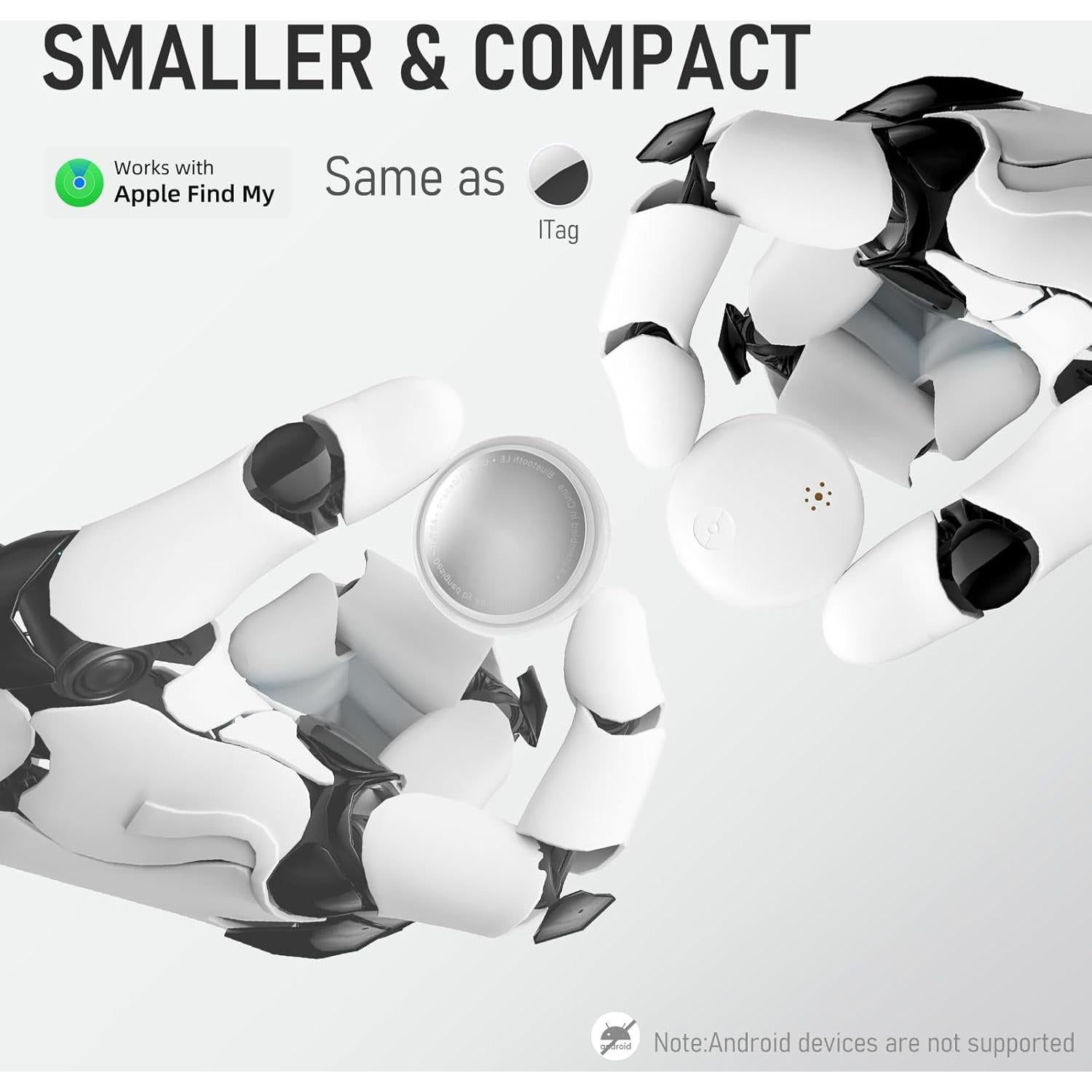 Localizador Inteligente Vebiso Bluetooth IP68 para Llaves - Blanco