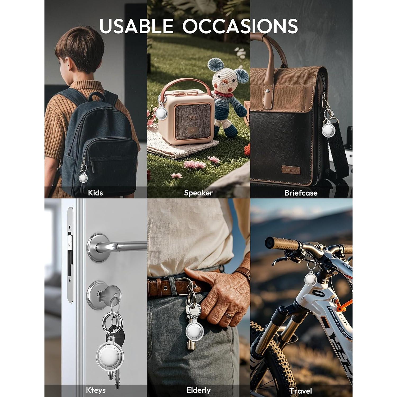 Rastreador Bluetooth Spotelo Mtg 2 Pack con Soportes IP67