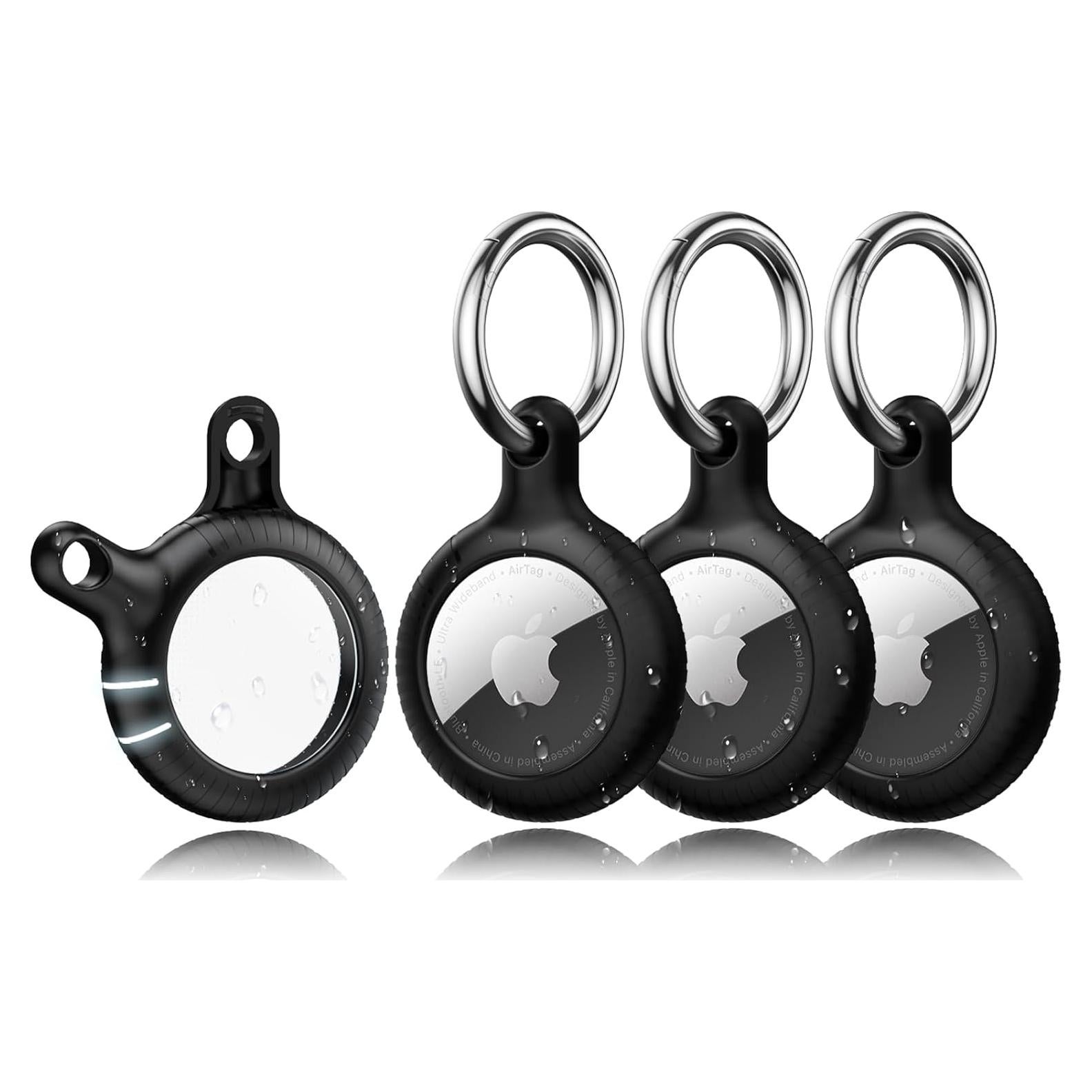 Soporte de Llave para Airtag YOSH 4 Pack - Resistente y Seguro