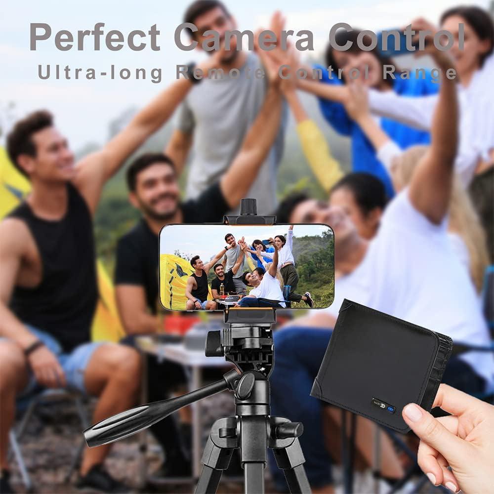 Billetera Bluetooth anti-pérdida cuero Donmia Negro