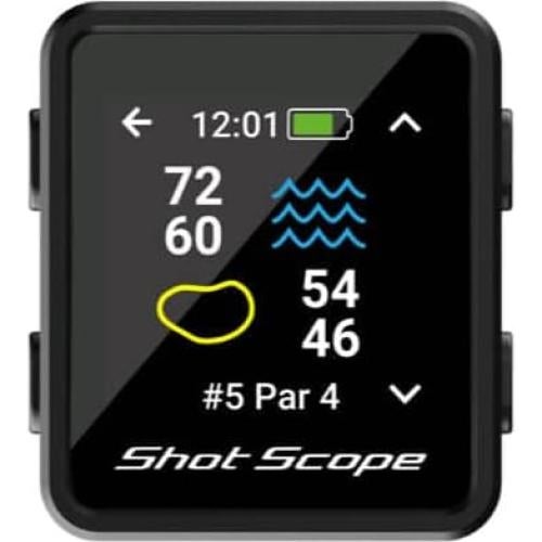 GPS Portátil de Golf PlayBetter Shot Scope H4 con 16 Etiquetas