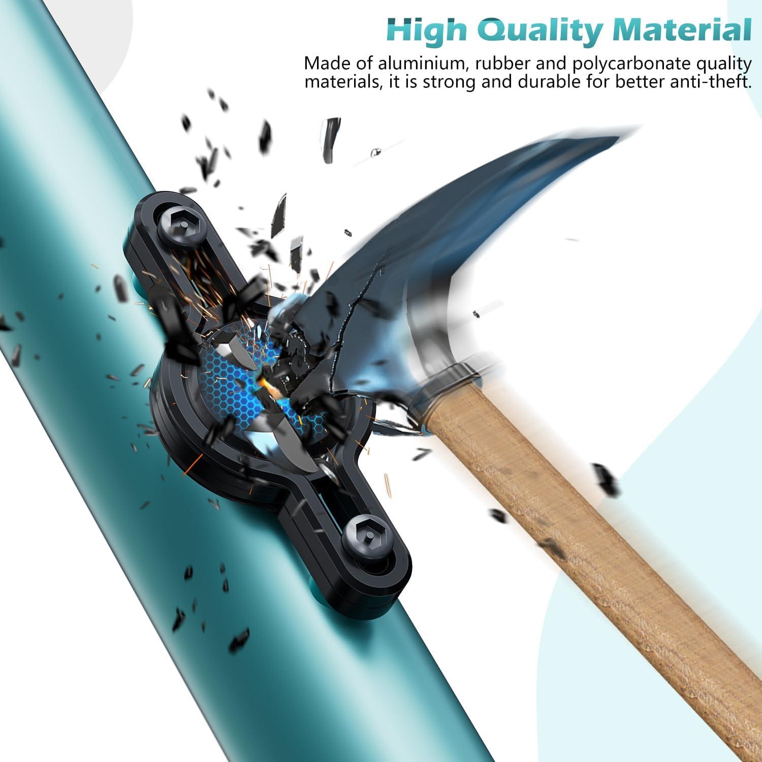 Soporte de Bicicleta Imluckies para Airtag Impermeable