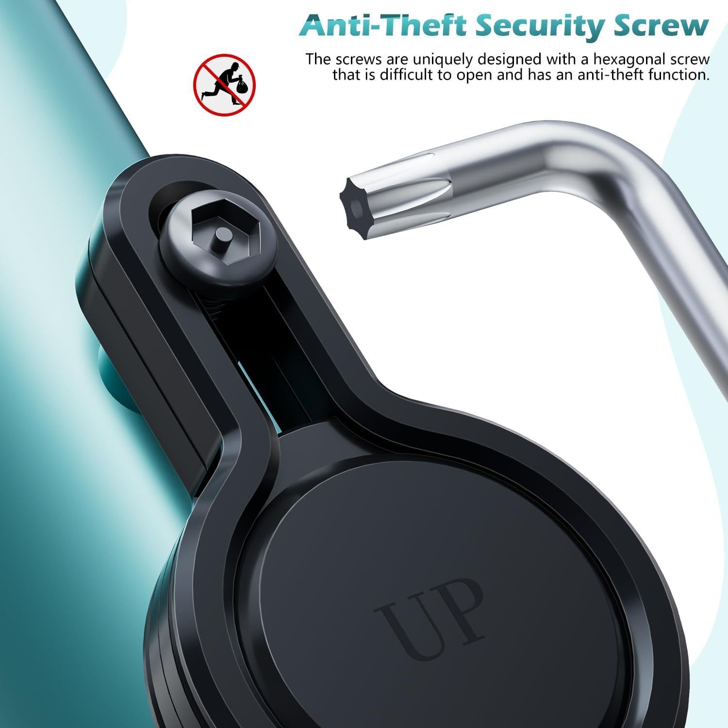 Soporte de Bicicleta Imluckies para Airtag Impermeable