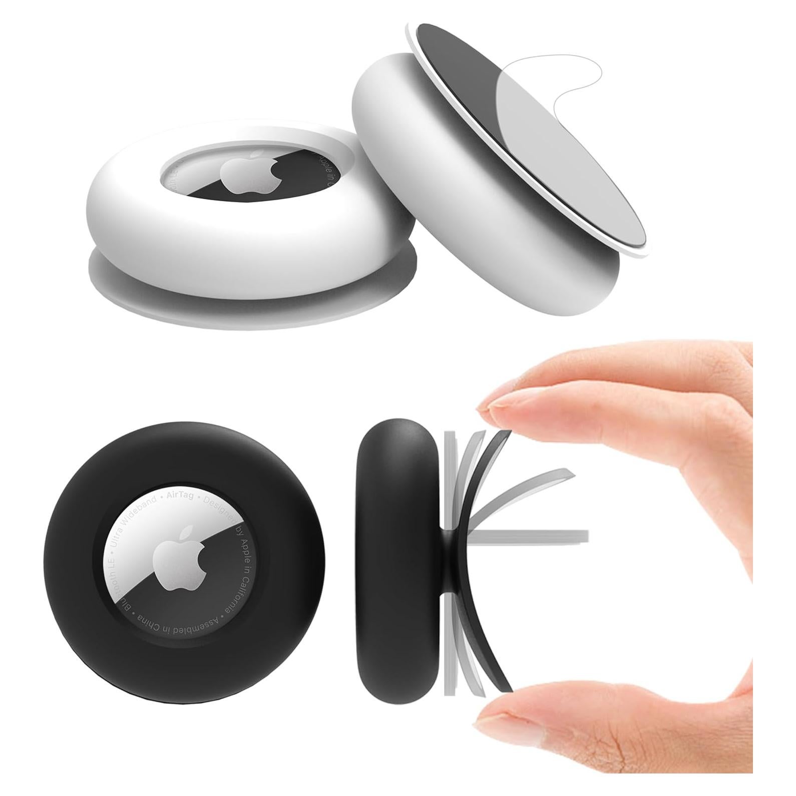 Soporte Adhesivo para Airtag VEIRRW - Paquete de 4 Silicona