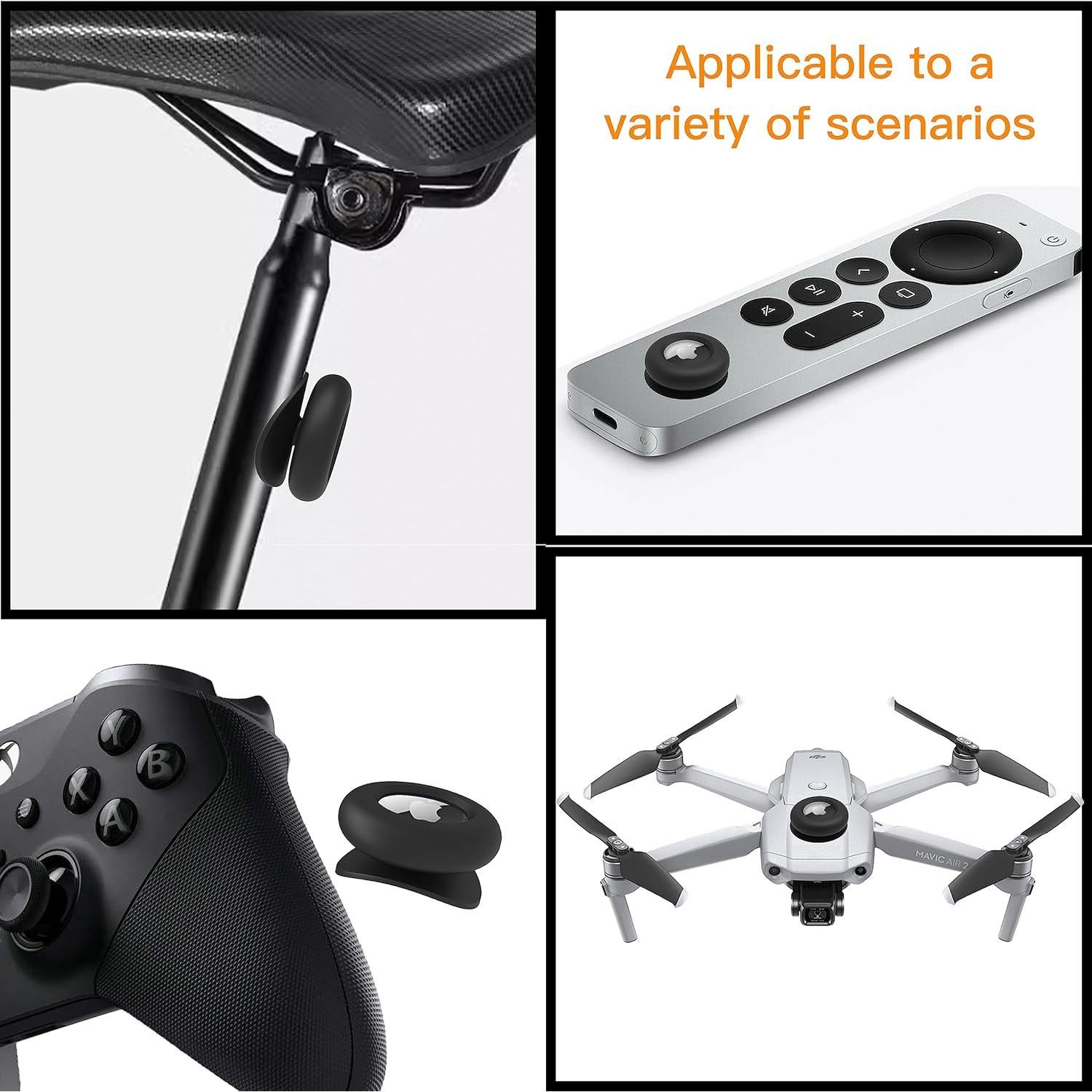 Soporte Adhesivo para Airtag VEIRRW - Paquete de 4 Silicona