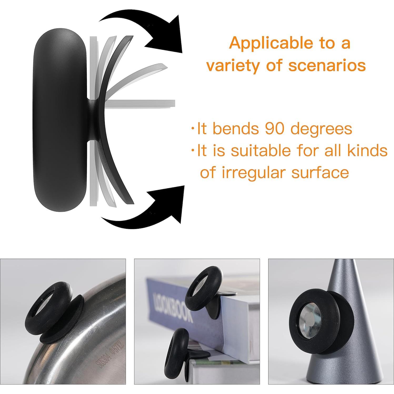 Soporte Adhesivo para Airtag VEIRRW - Paquete de 4 Silicona