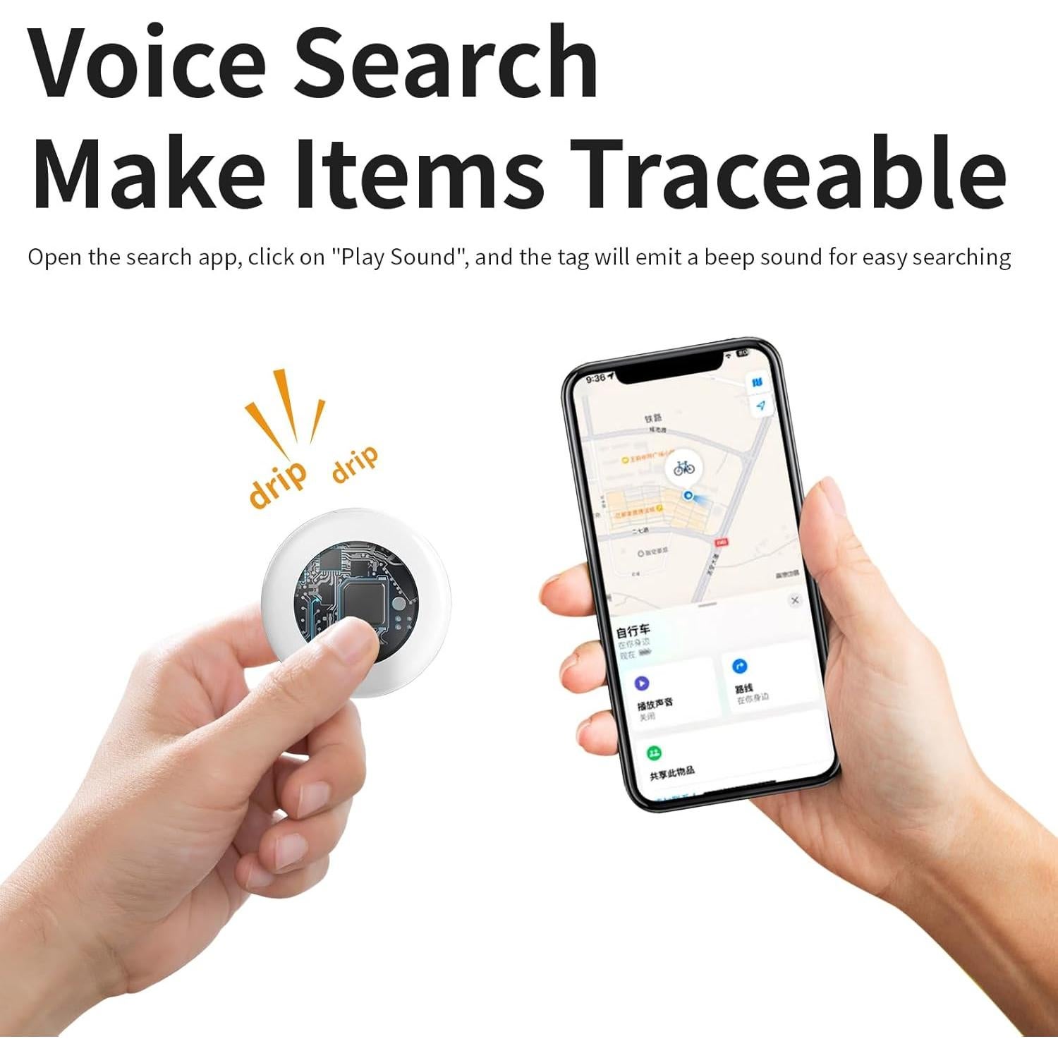 Localizador Bluetooth GAGAAL TX02 para Llaves y Equipaje