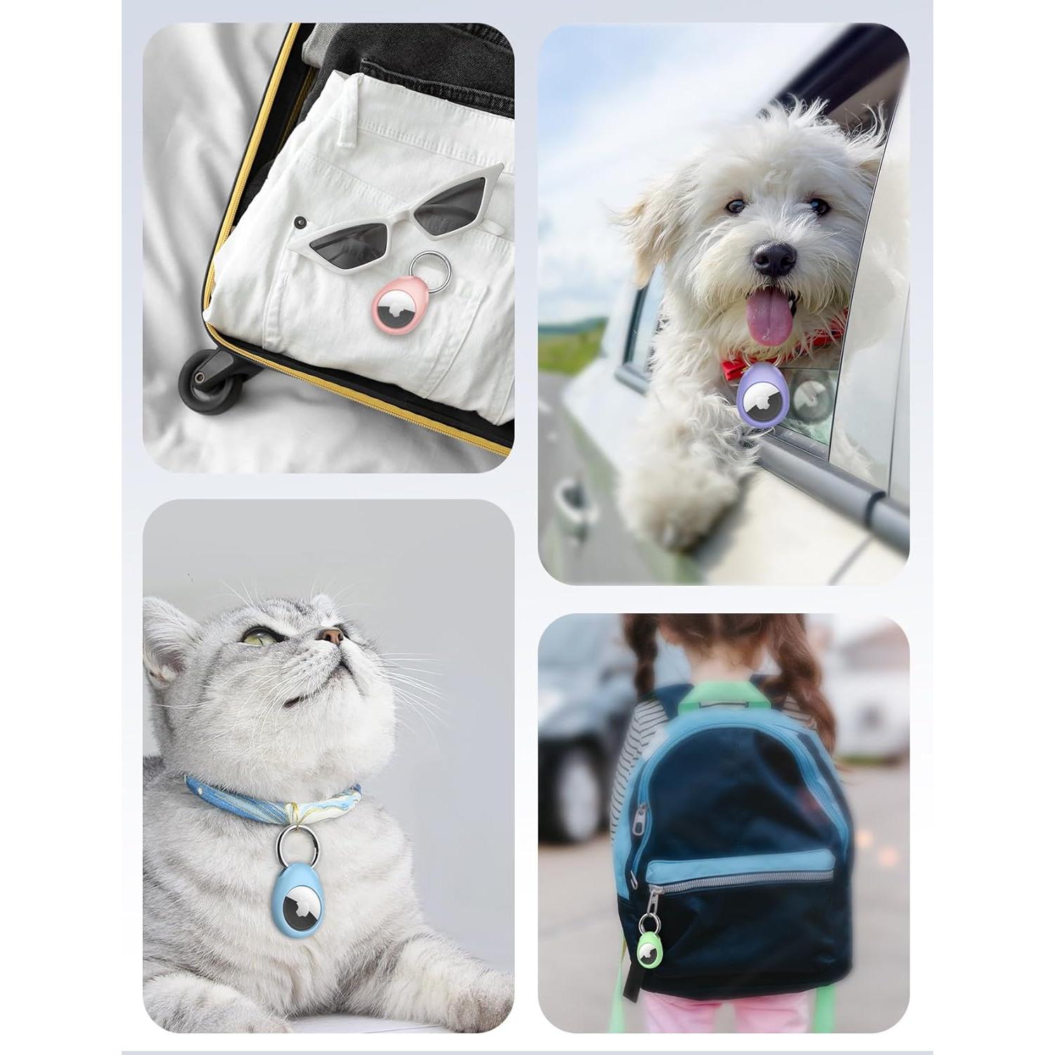 Funda de PC Pnitri para Airtag - Protección Total y Duradera