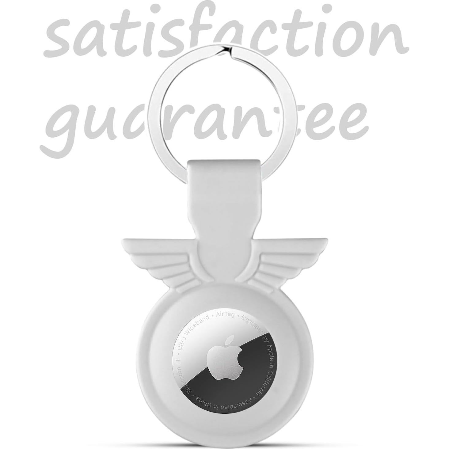 Funda Silicona GAGAAL para Apple AirTag 2 Pack Color Negro y Blanco