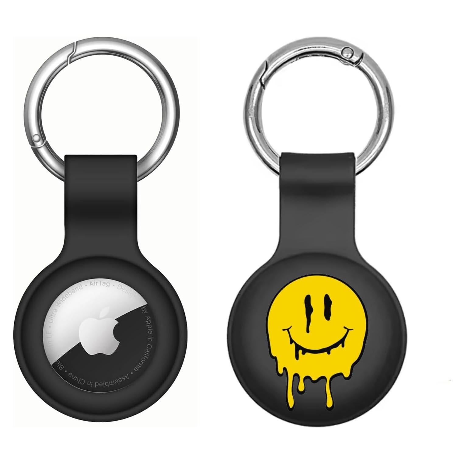 Funda de Silicona para AirTag CHOOLI con Llavero Metal