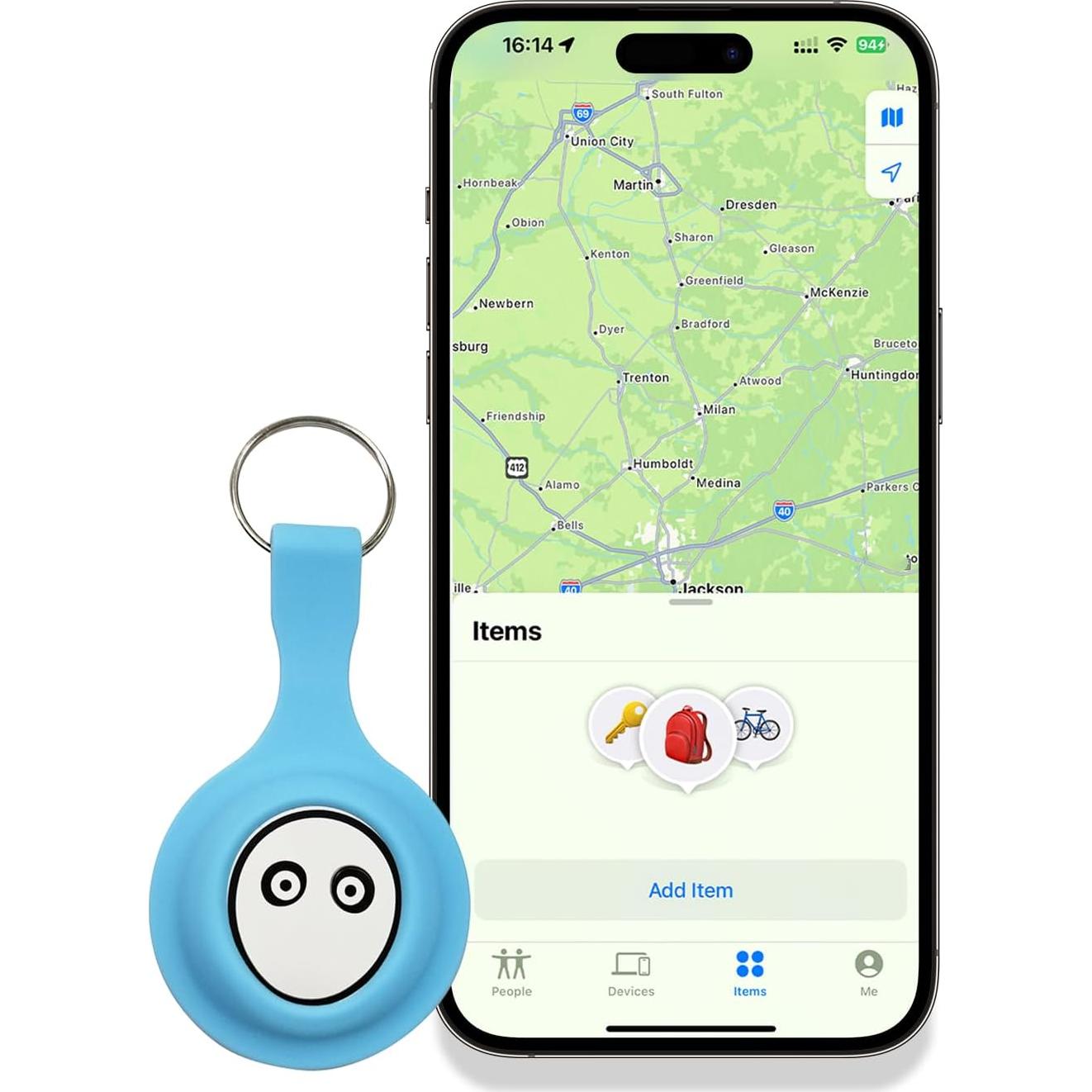 Rastreador Bluetooth Niuvith para iOS - Localizador de Artículos