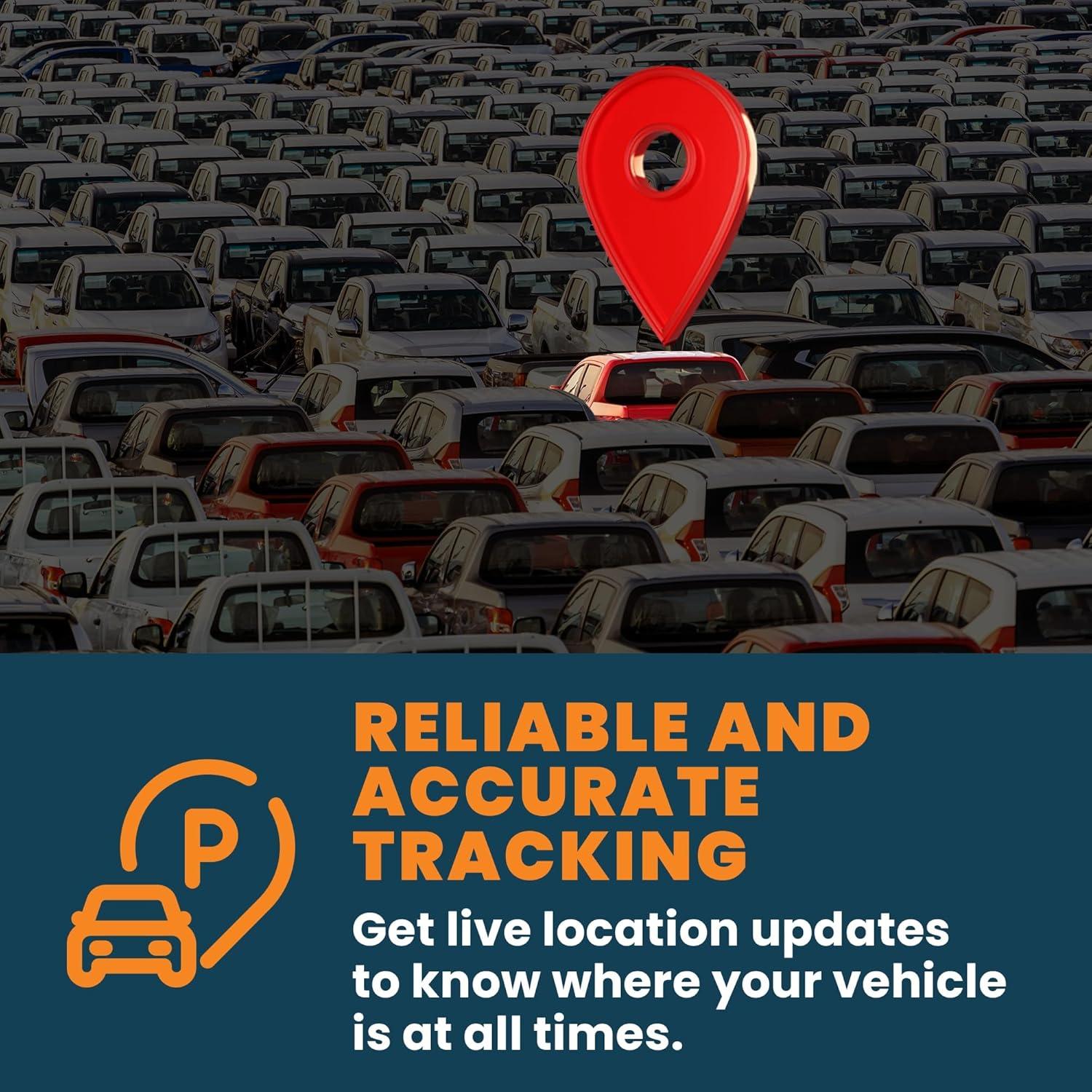 Rastreador GPS 4G Trackhawk OBD-II para Vehículos
