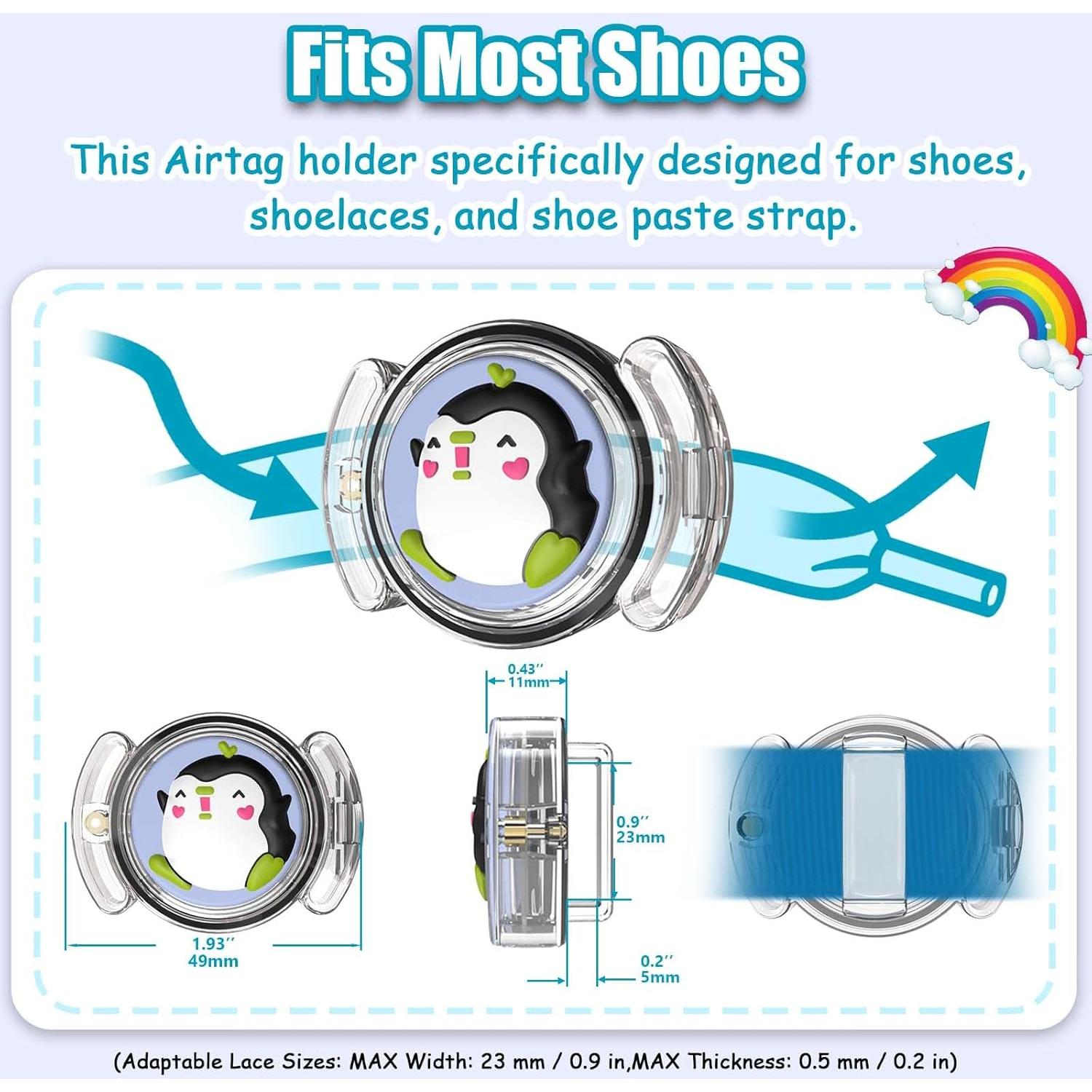 Soportes Impermeables para AirTag BIQIRE - 2 Piezas Kawaii