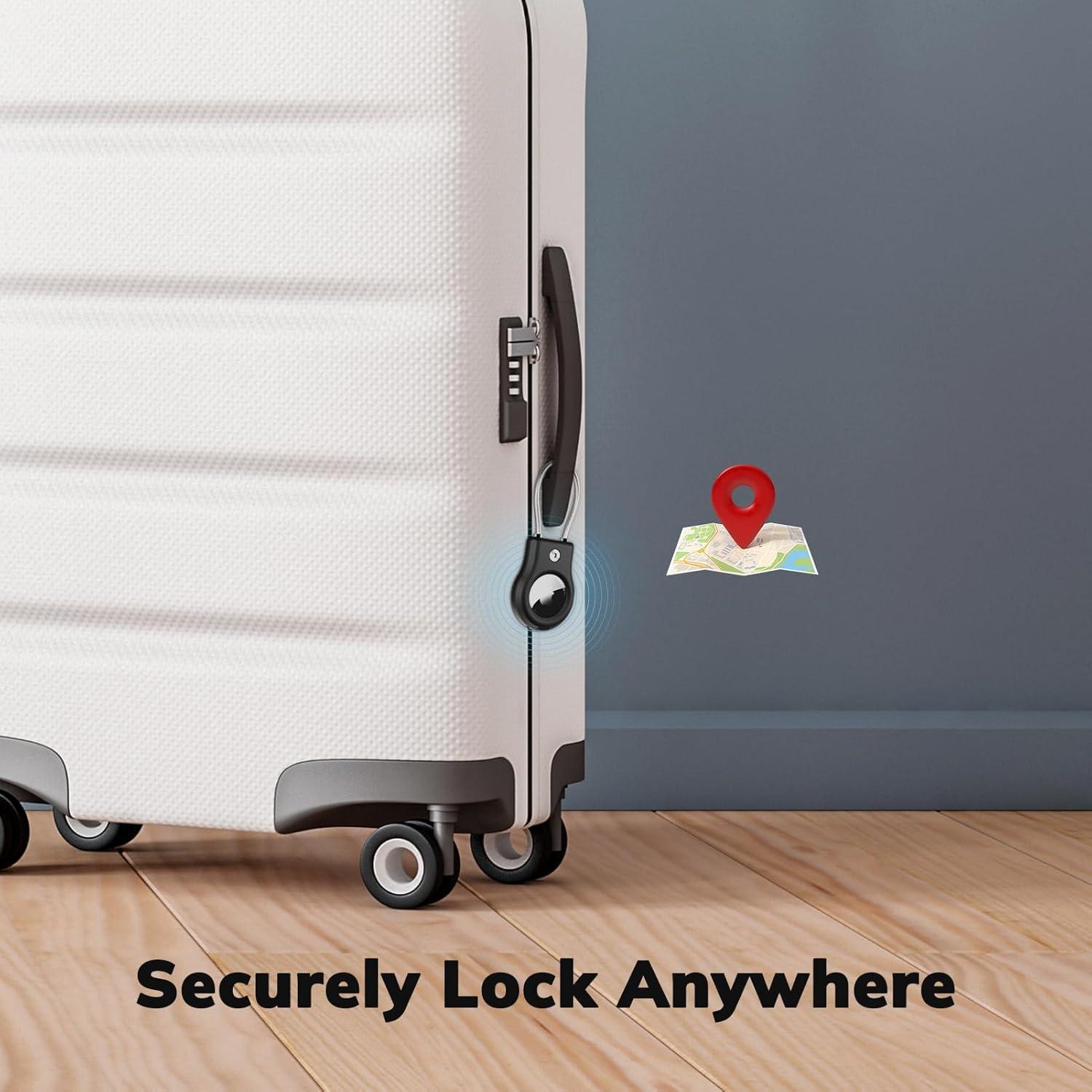 Soporte para llavero AirTag Fiuned - Funda protectora anti-pérdida