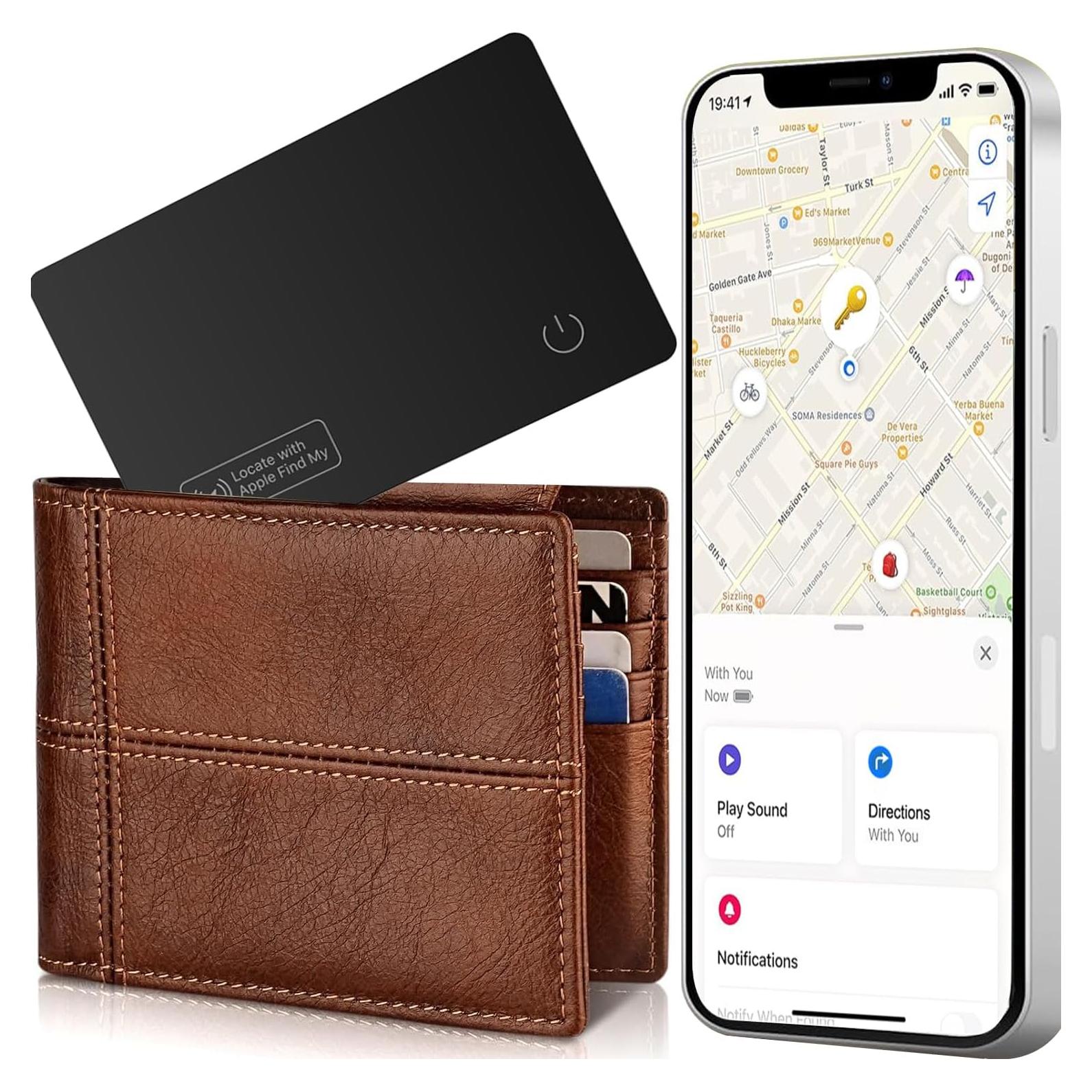 Tarjeta Rastreadora de Cartera YAOSTE Ultra Delgado Bluetooth