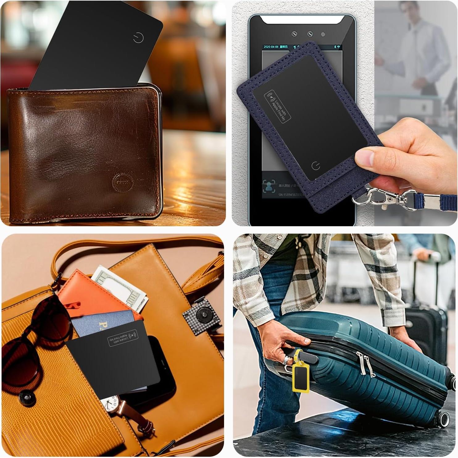 Tarjeta Rastreadora de Cartera YAOSTE Ultra Delgado Bluetooth