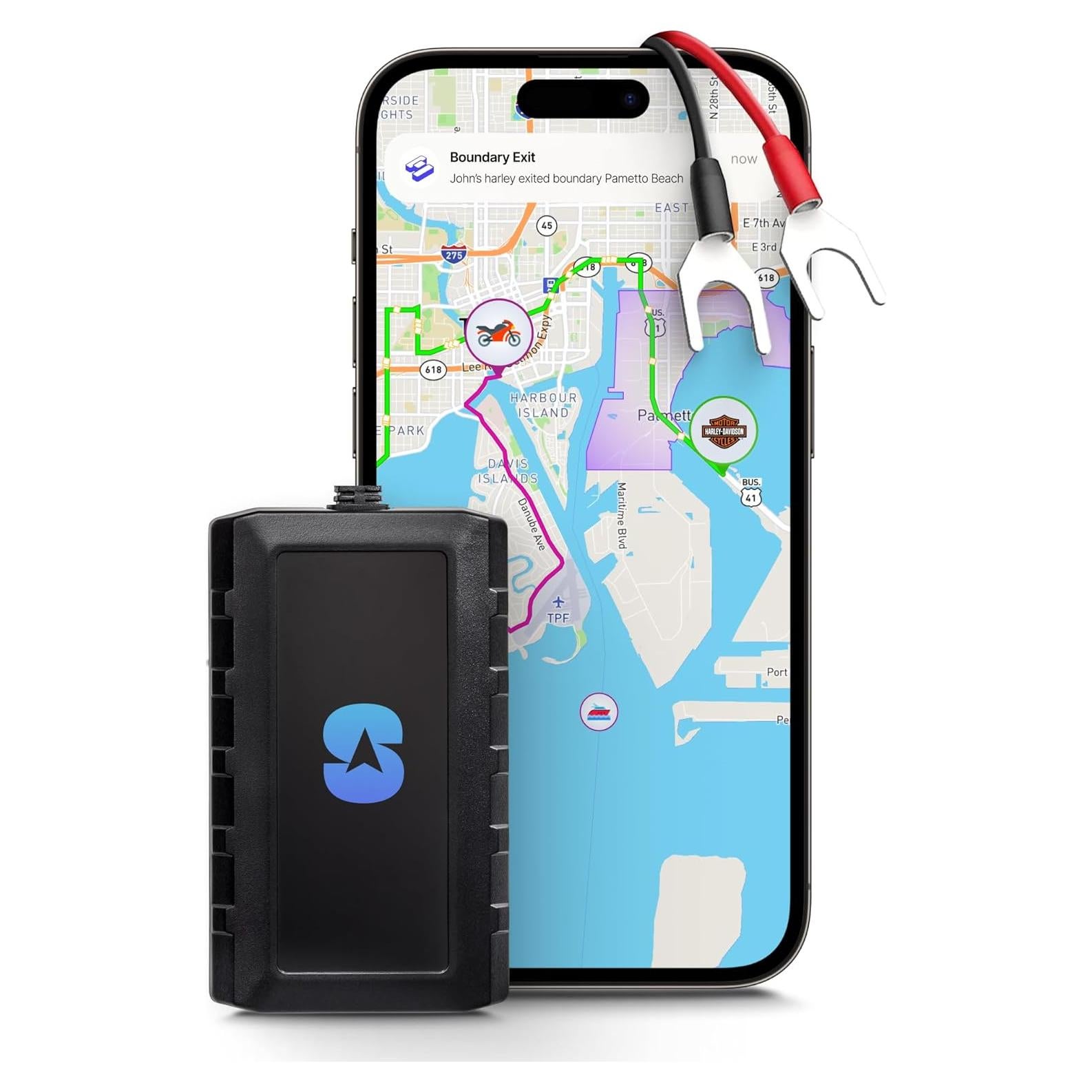 Rastreador GPS Spytec para Motocicletas - Antirrobo y Seguimiento