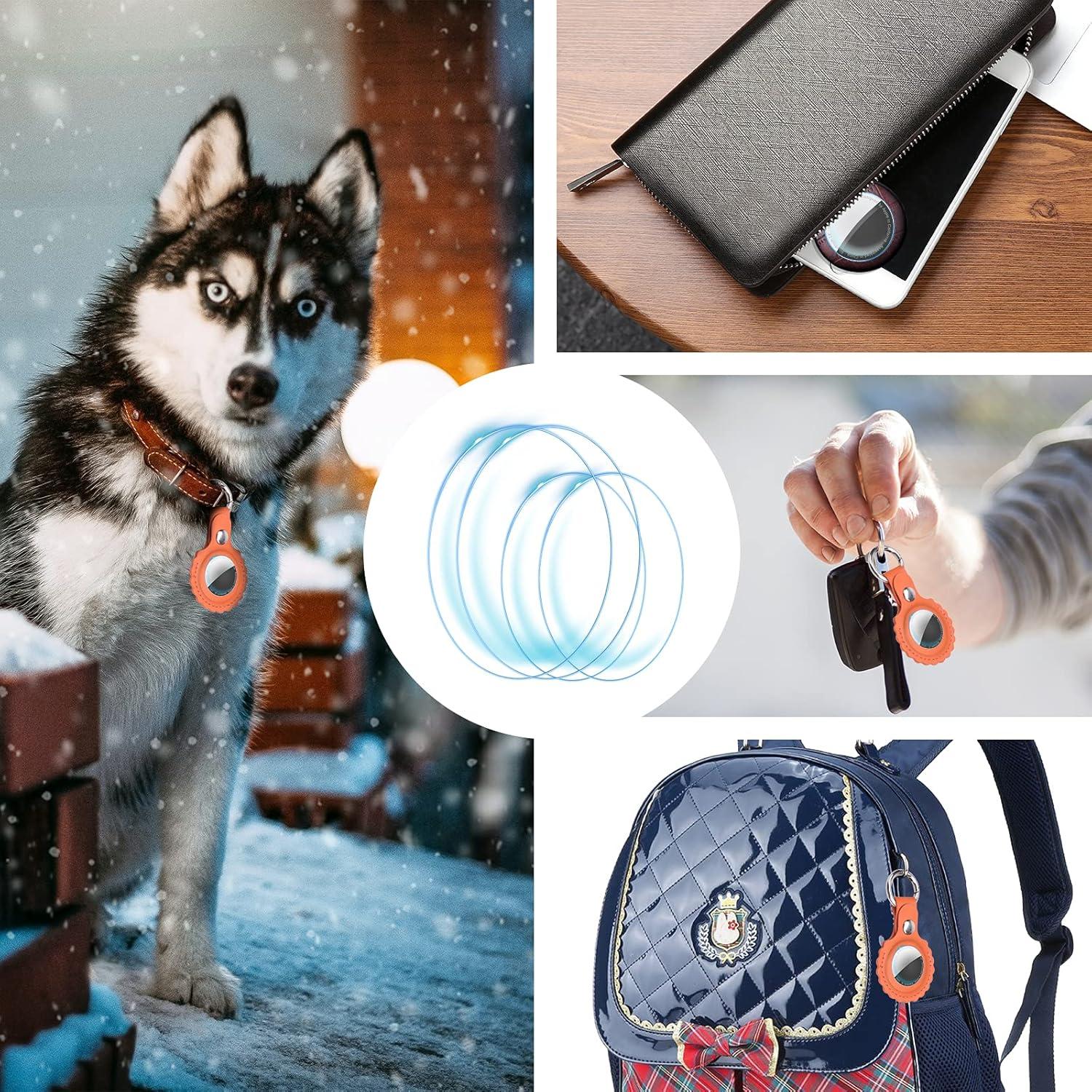 Protector de Pantalla CloudValley para AirTag 4 Pcs TPU