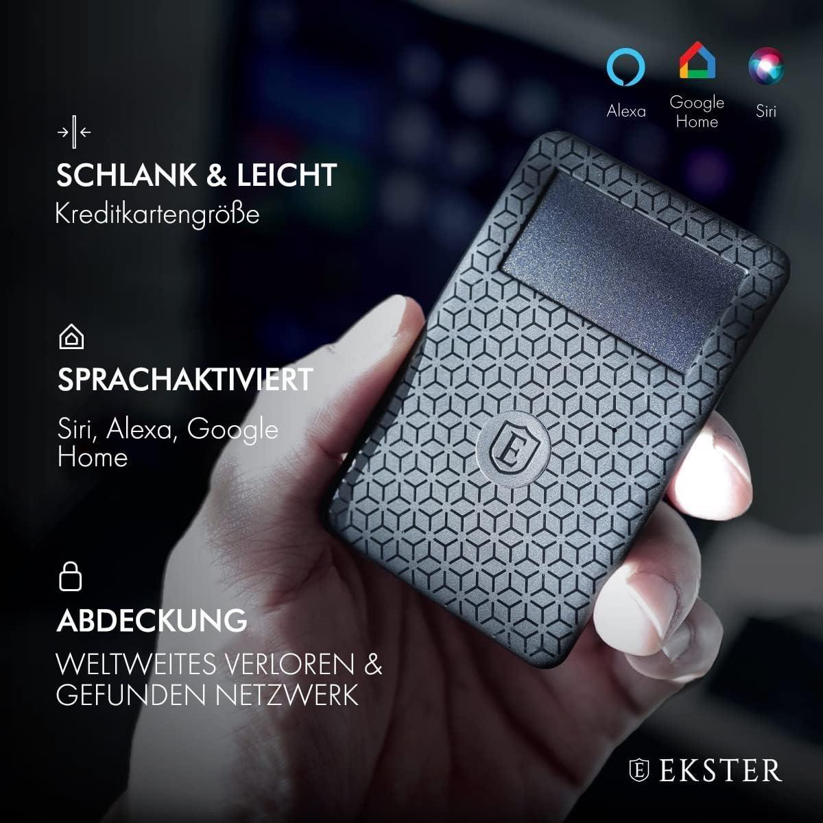 Tarjeta Rastreadora de Cartera Ekster E-TC | Bluetooth Solar