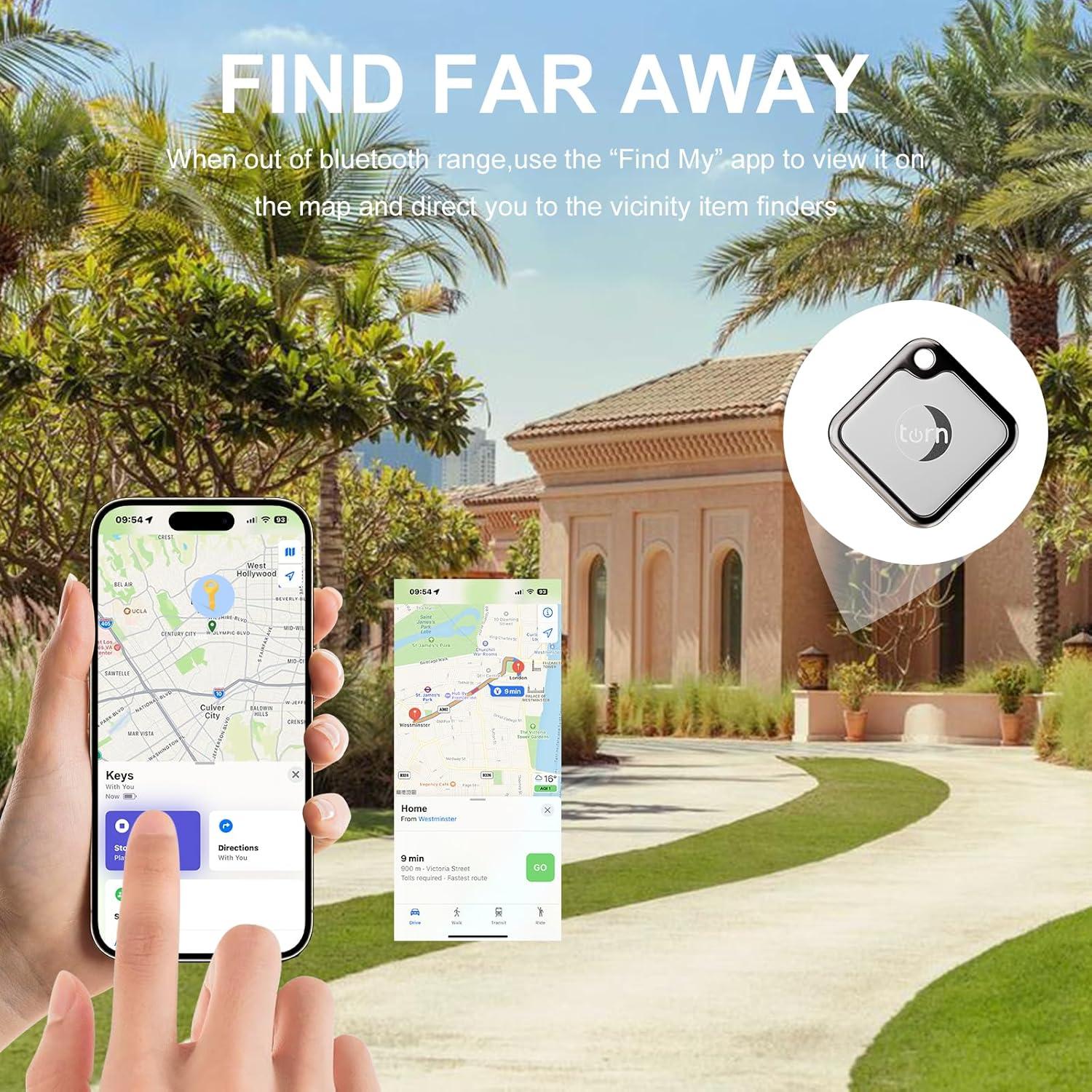 Etiqueta de rastreo GPS SMART LB Air Tracker para iOS