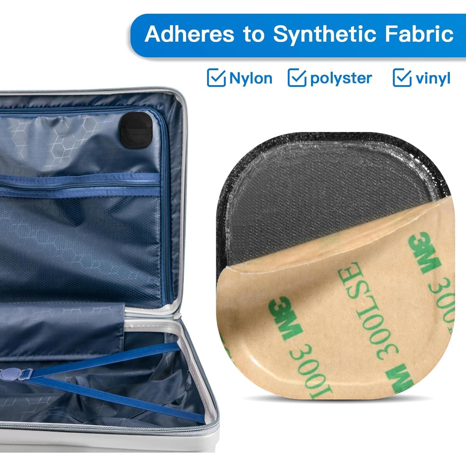 Soporte para AirTag CaSZLUTION - 4 Paquetes Adhesivos Negros