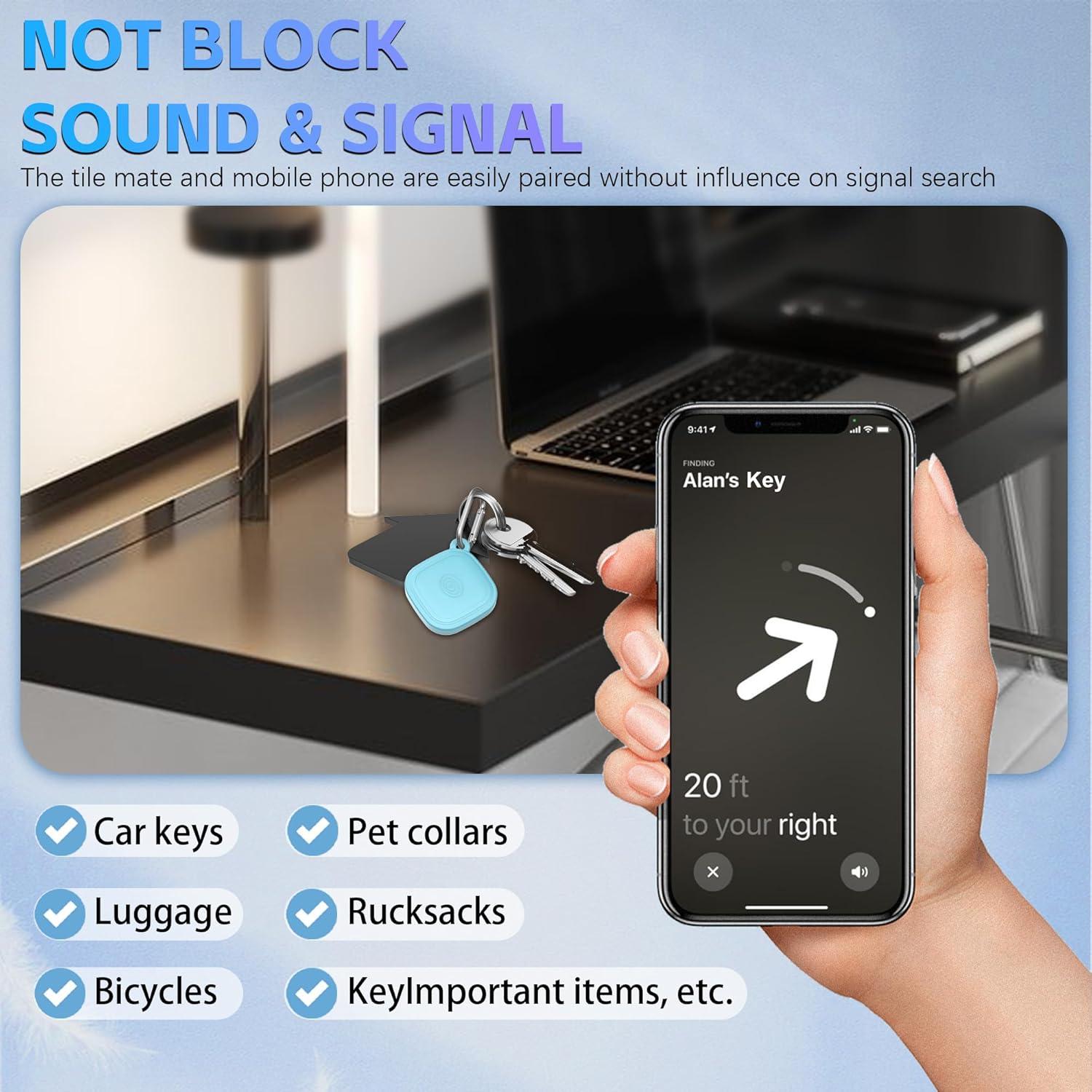 Funda de Silicona QINZAC para Tile Mate 2024 - 4 Colores