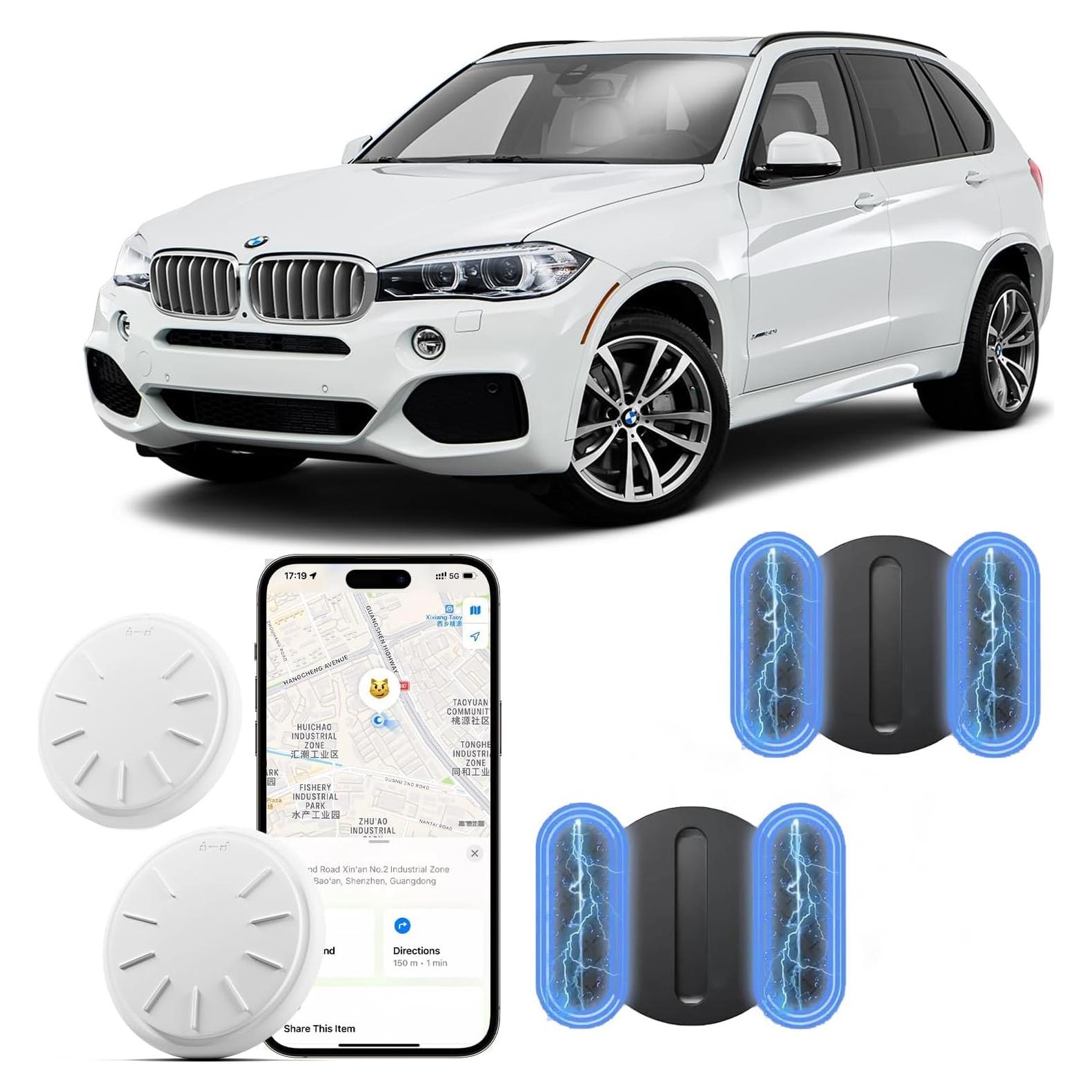 Rastreador GPS HONGTOP 2PCS para Vehículos Sin Suscripción