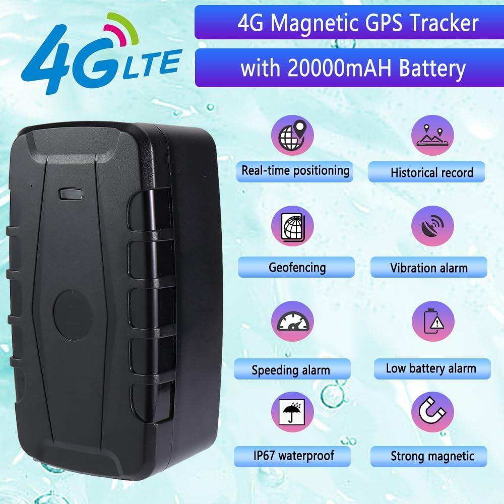 Rastreador GPS TKMARS TK918 4G 20000mAh Magnético Impermeable