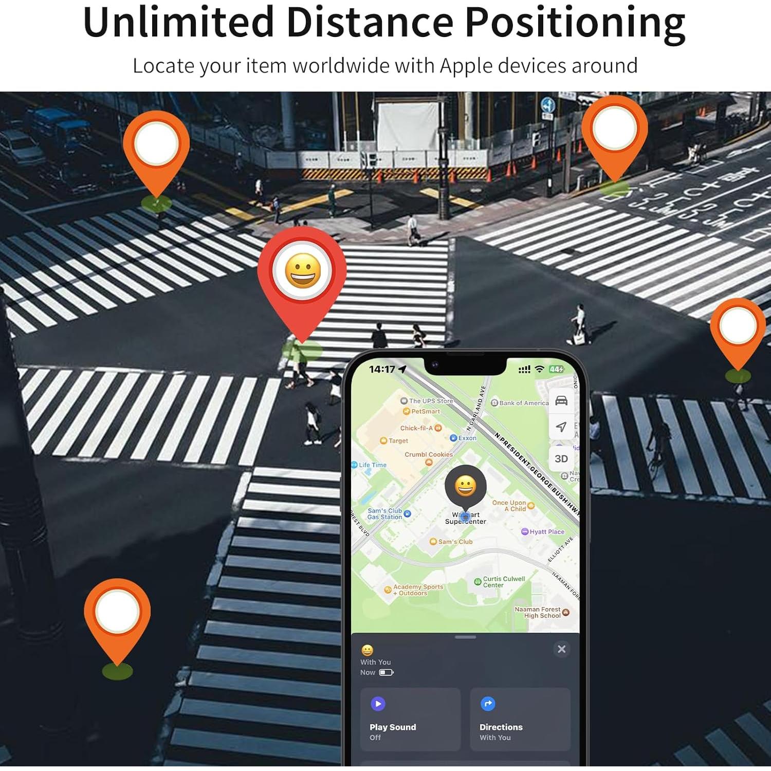 Tarjeta Localizadora Bluetooth SHENZHEN HB12-A para Cartera