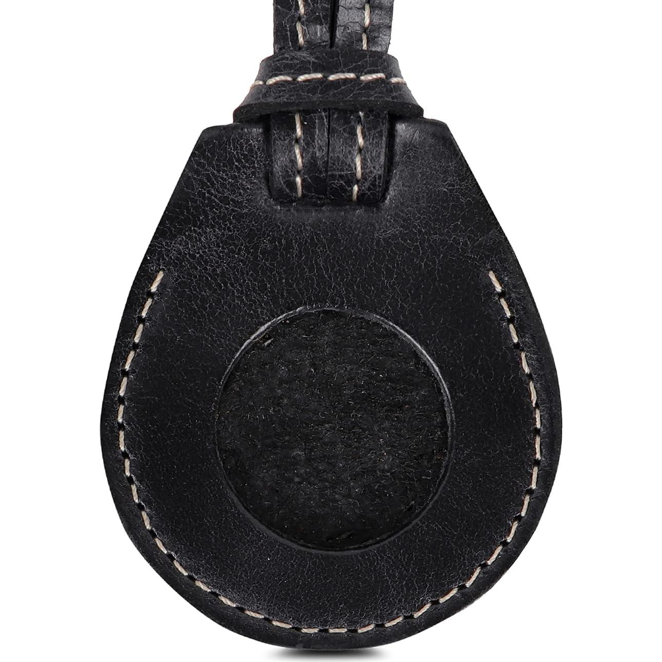 Funda de Cuero Genuino Londo para AirTag - Protección Elegante