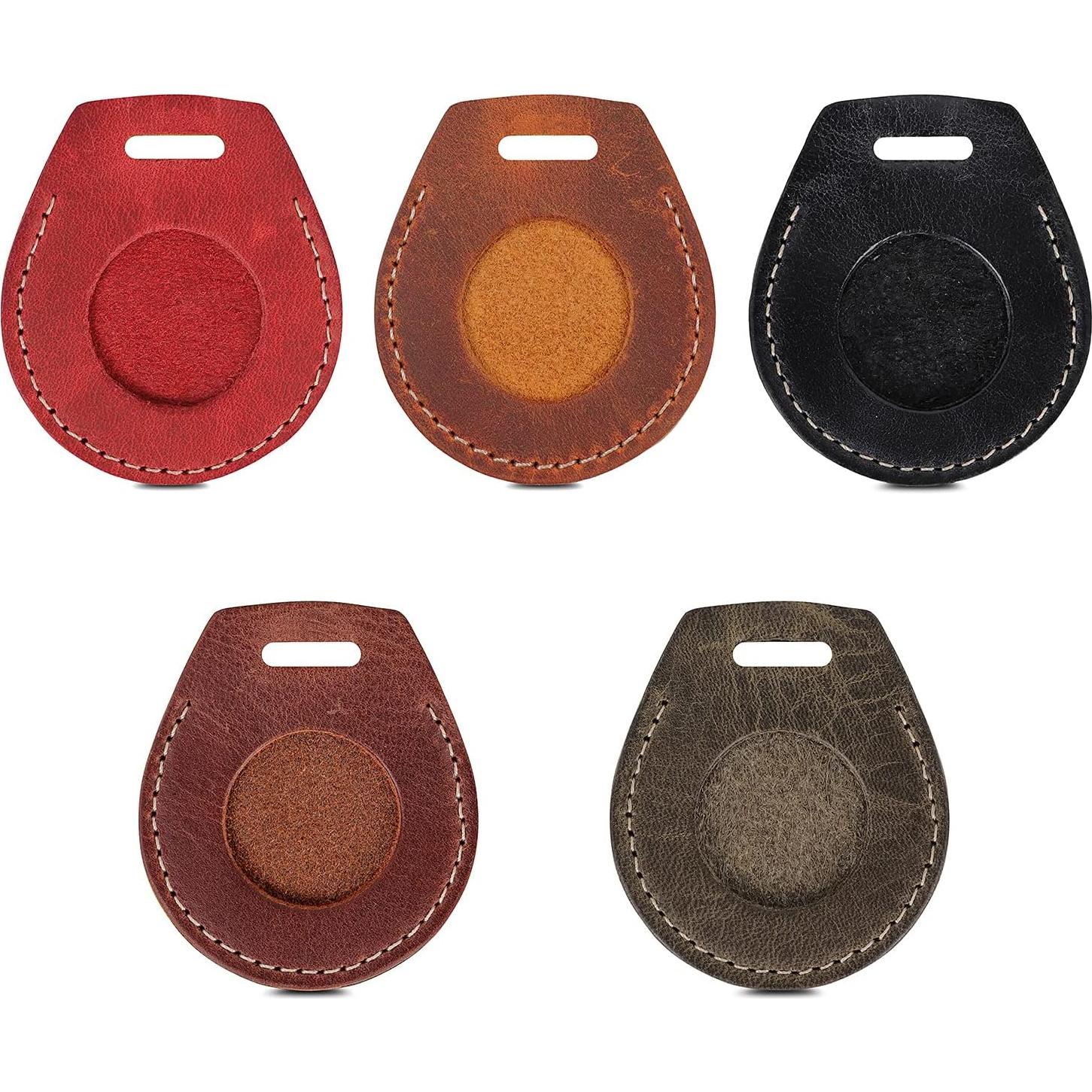 Funda de Cuero Genuino Londo para AirTag - Protección Elegante