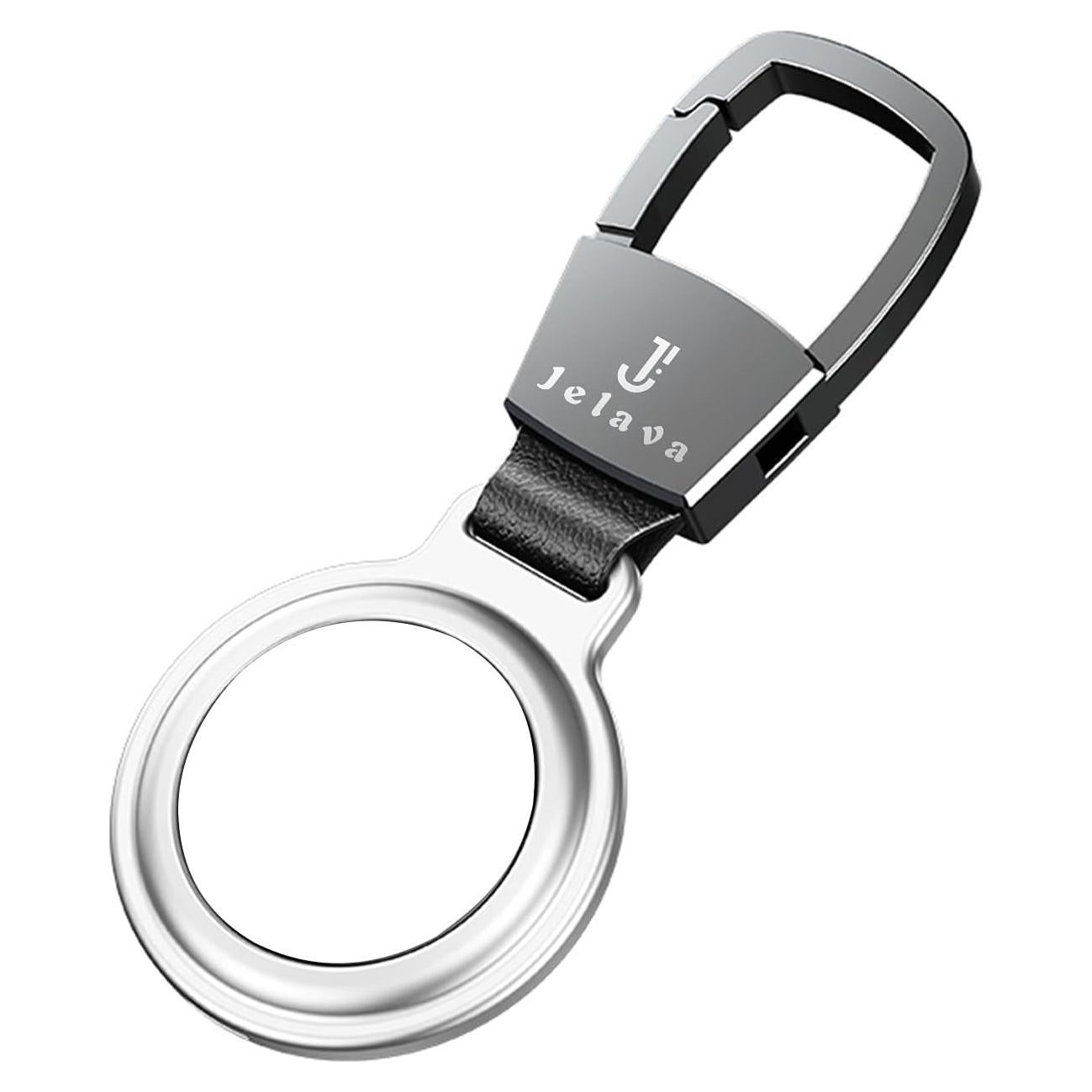Soporte Airtag Jelava Plata con Mosquetón para Llaves y Mascotas