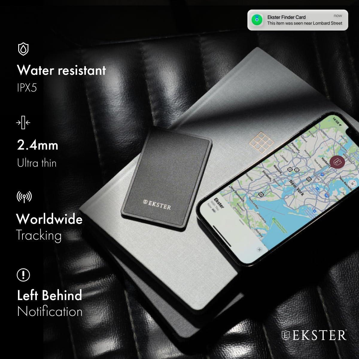 Rastreador GPS Bluetooth Ekster Finder para billetera